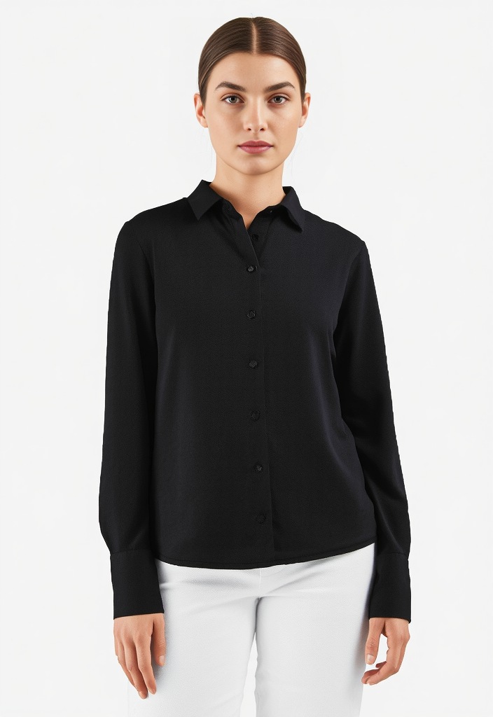 Vero Moda Langarmbluse »VMMERLE LS SHIRT WVN GA NOOS«