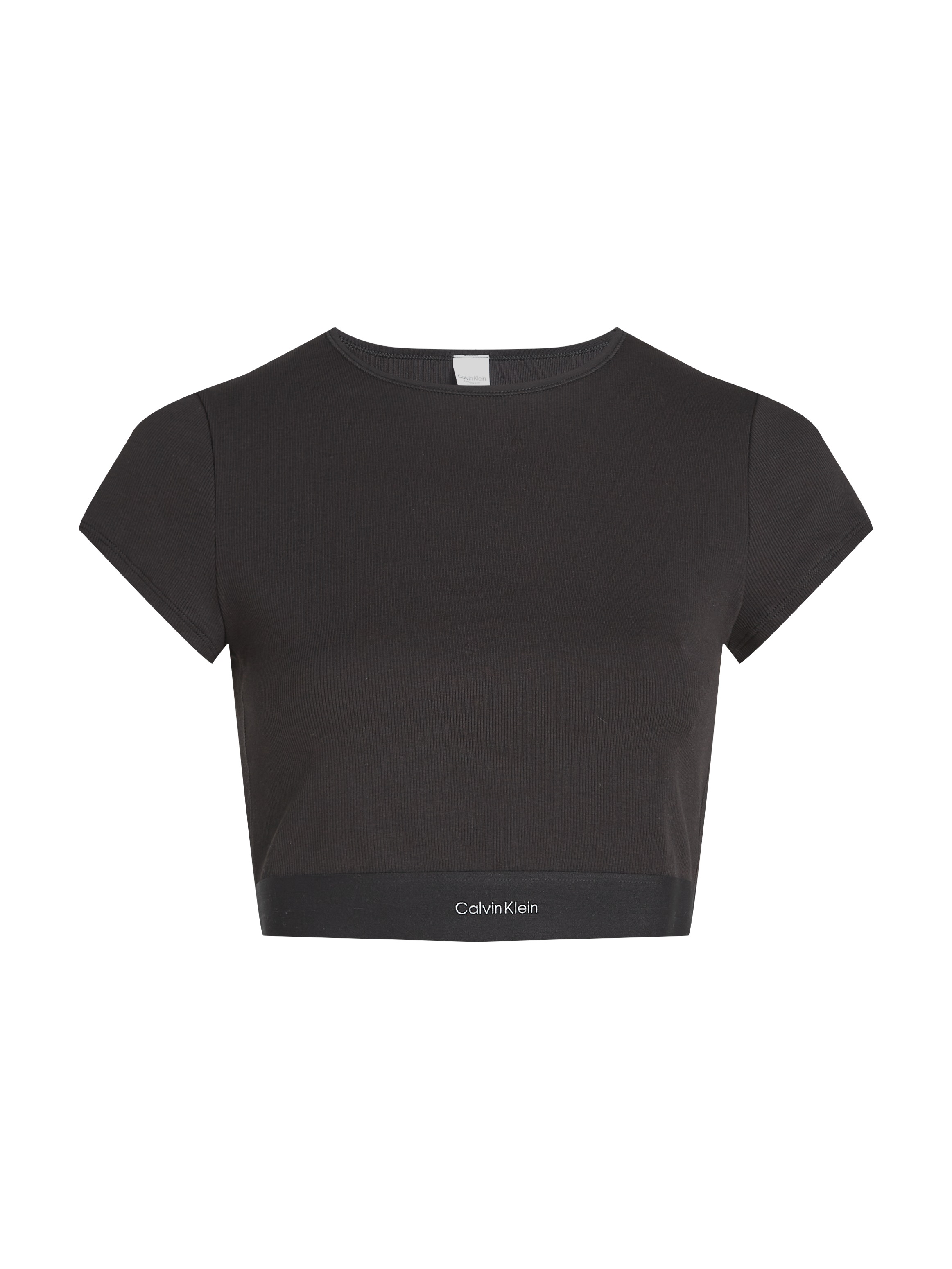 Calvin Klein Underwear T-Shirt »RIB CROP TEE«, mit extra kurzem Schnitt