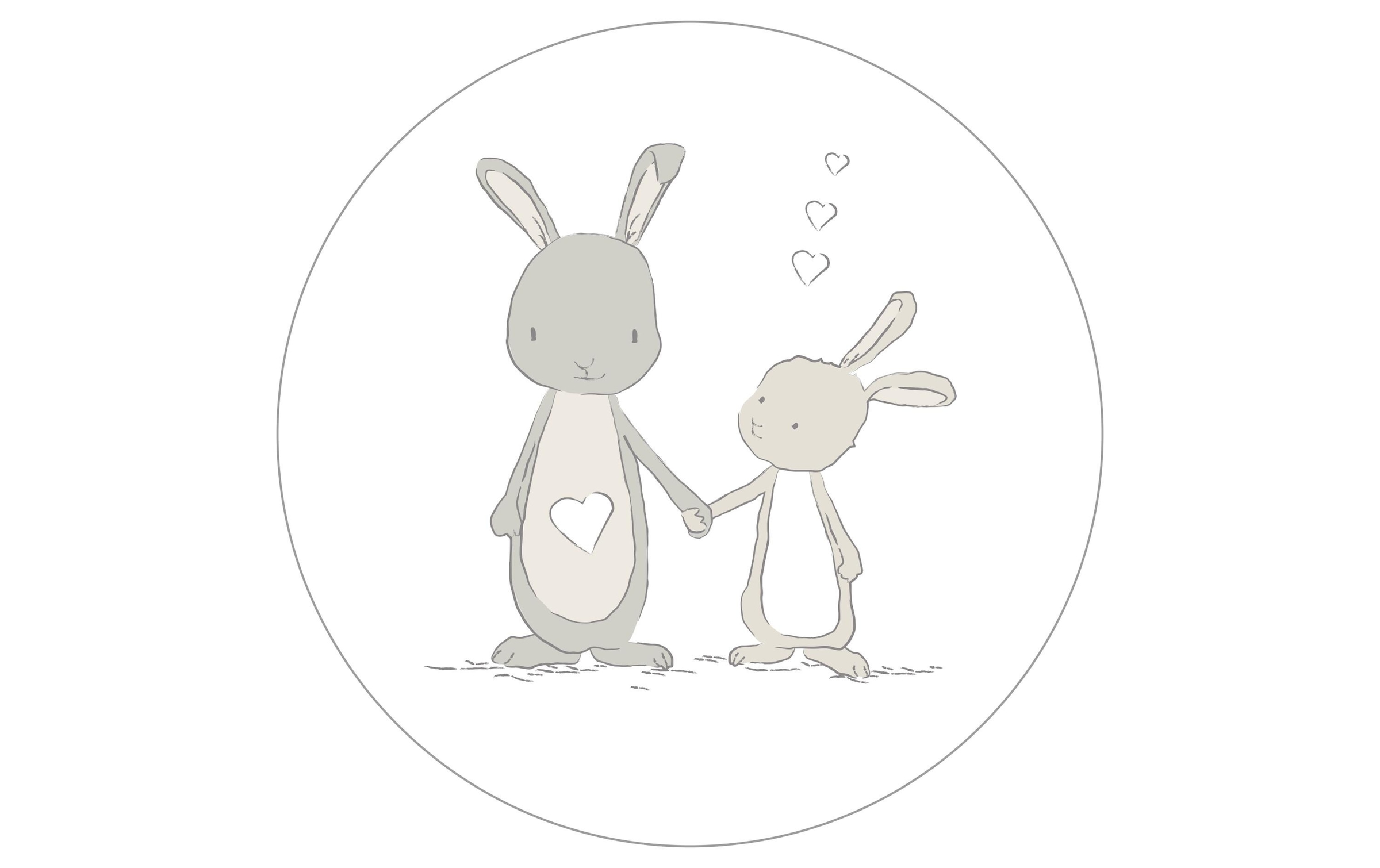 roba® Babybett »Komplett-Set Fox&Bunny 70x140 cm«
