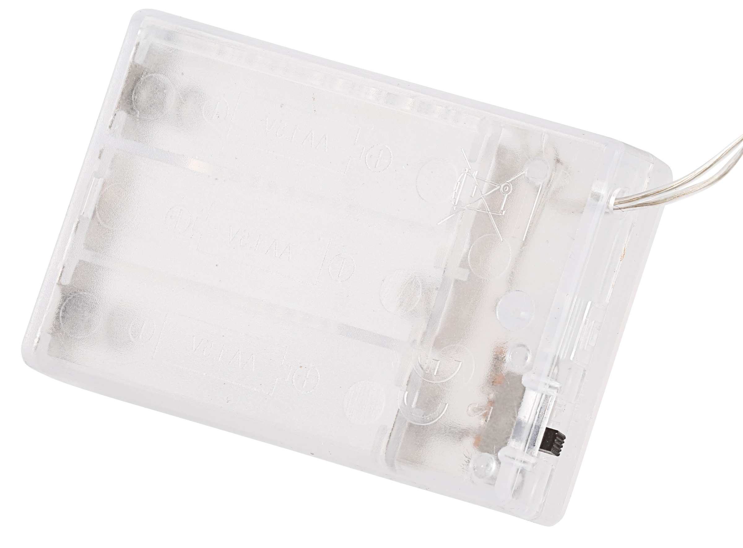 Myflair Möbel & Accessoires Dekoobjekt »Geschenkbox mit LED Beleuchtung«, 2-teilig, mit Glitter 20x20x26 cm und 25x25x31 cm, Weihnachtsdeko