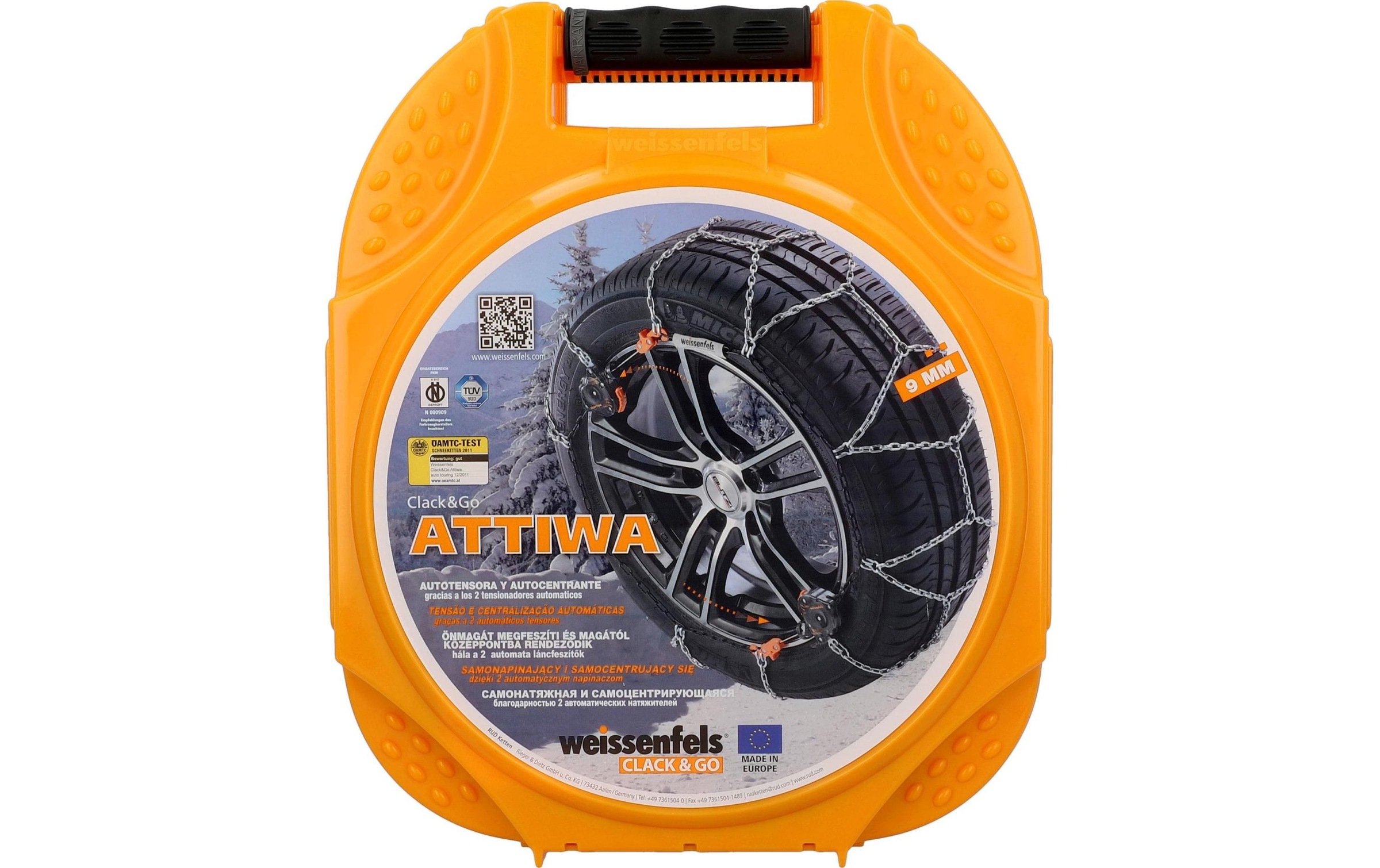 Schneeketten »Weissenfels ATTIWA CLACK & GO Gr.6«, Ist in der Schweiz als zugelassen