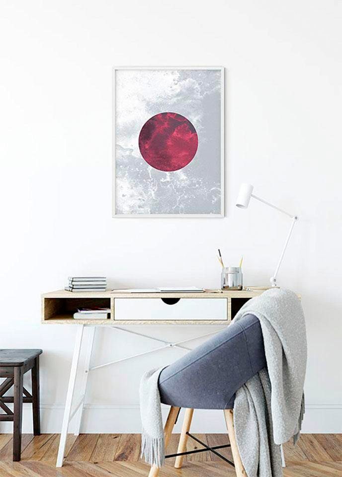 Komar Bild »Solum Ignis«, Abstrakt, (1 St.), Wandbild zur Dekoration - ohne Rahmen