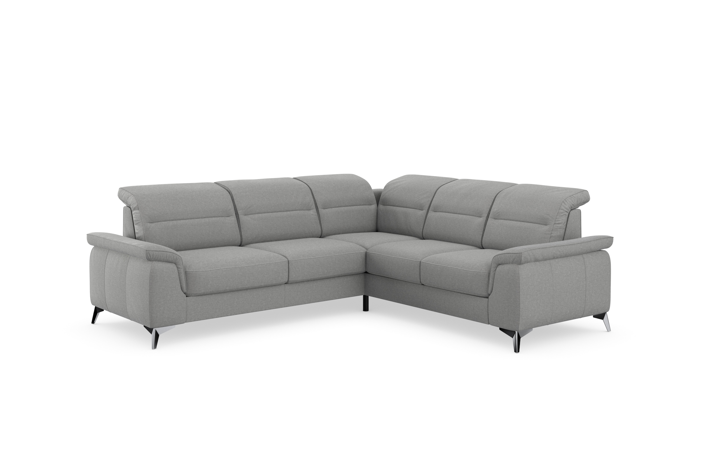 sit&more Ecksofa »Sinatra L-Form«, optional mit Kopfteilverstellung und Armteilfunktion