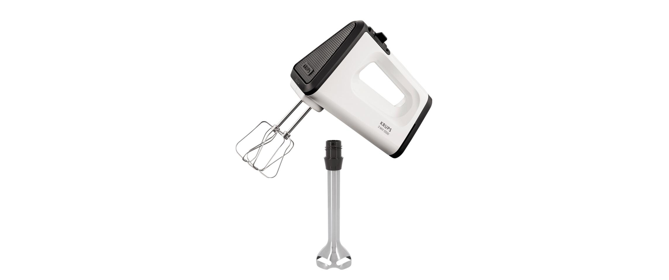 Krups Handmixer »3 MIX 5500 PLUS Weiss«, 500 W