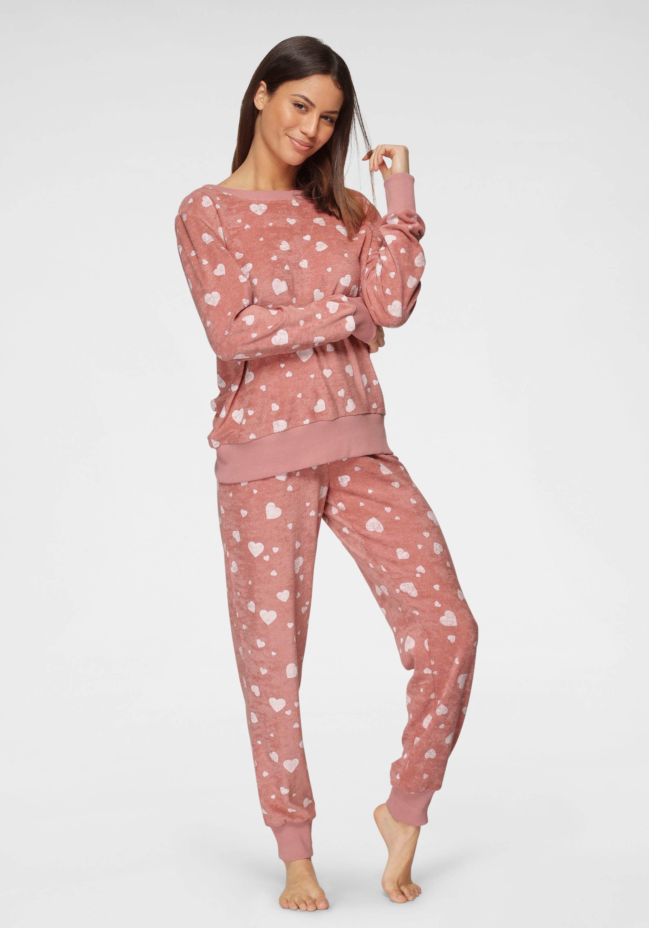 Pyjama, Jelmoli-Versand bei tlg., mit 1 Stück), Dreams (2 Vivance kaufen Schweiz online Alloverdruck