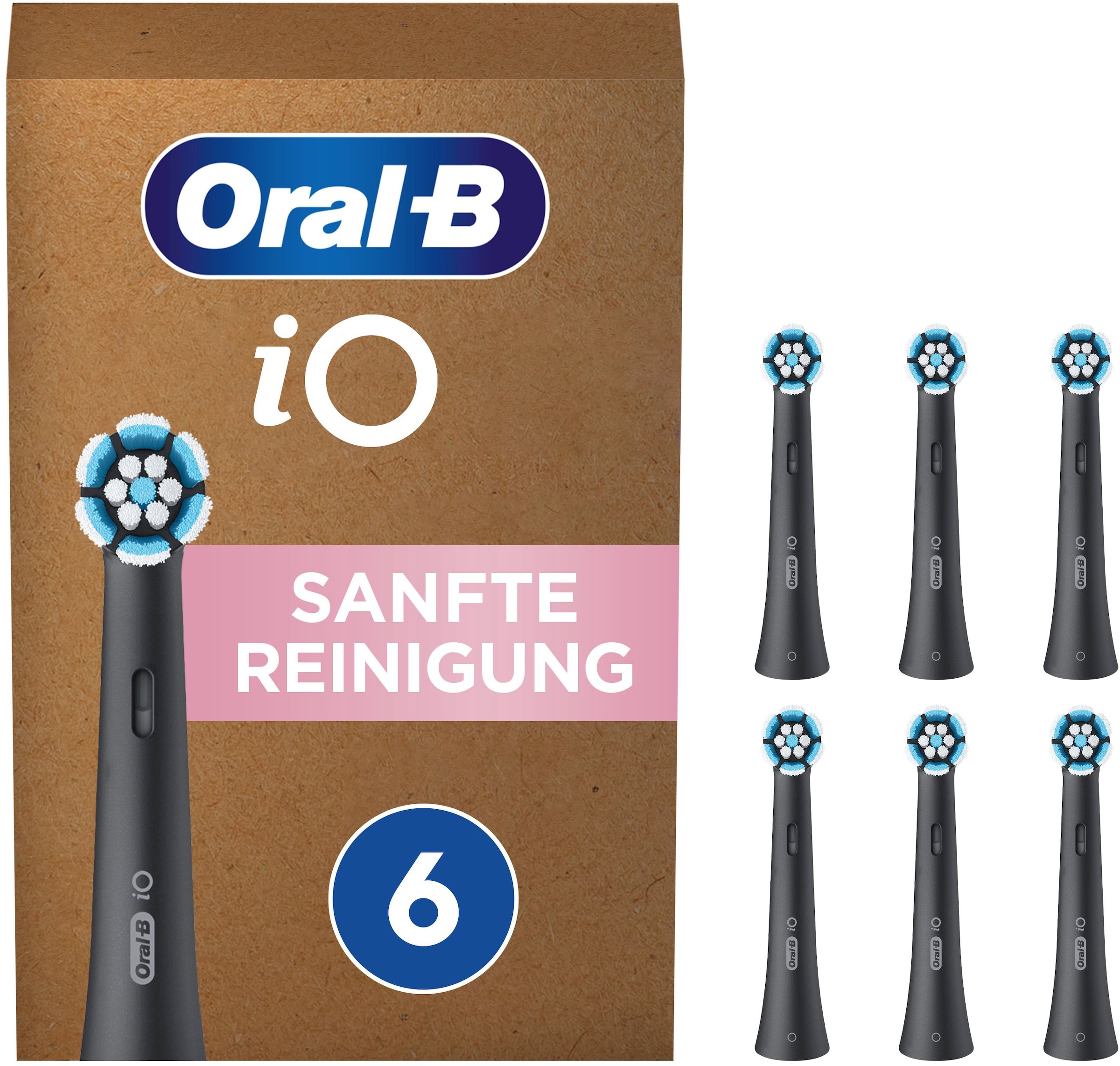 Oral-B Aufsteckbürste »iO«, sanfte Reinigung