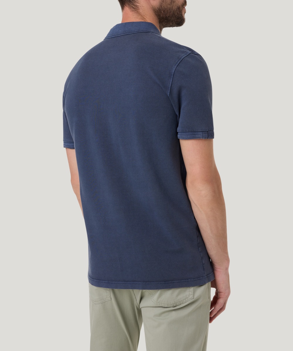 Pioneer Authentic Jeans Poloshirt, mit Logostickerei