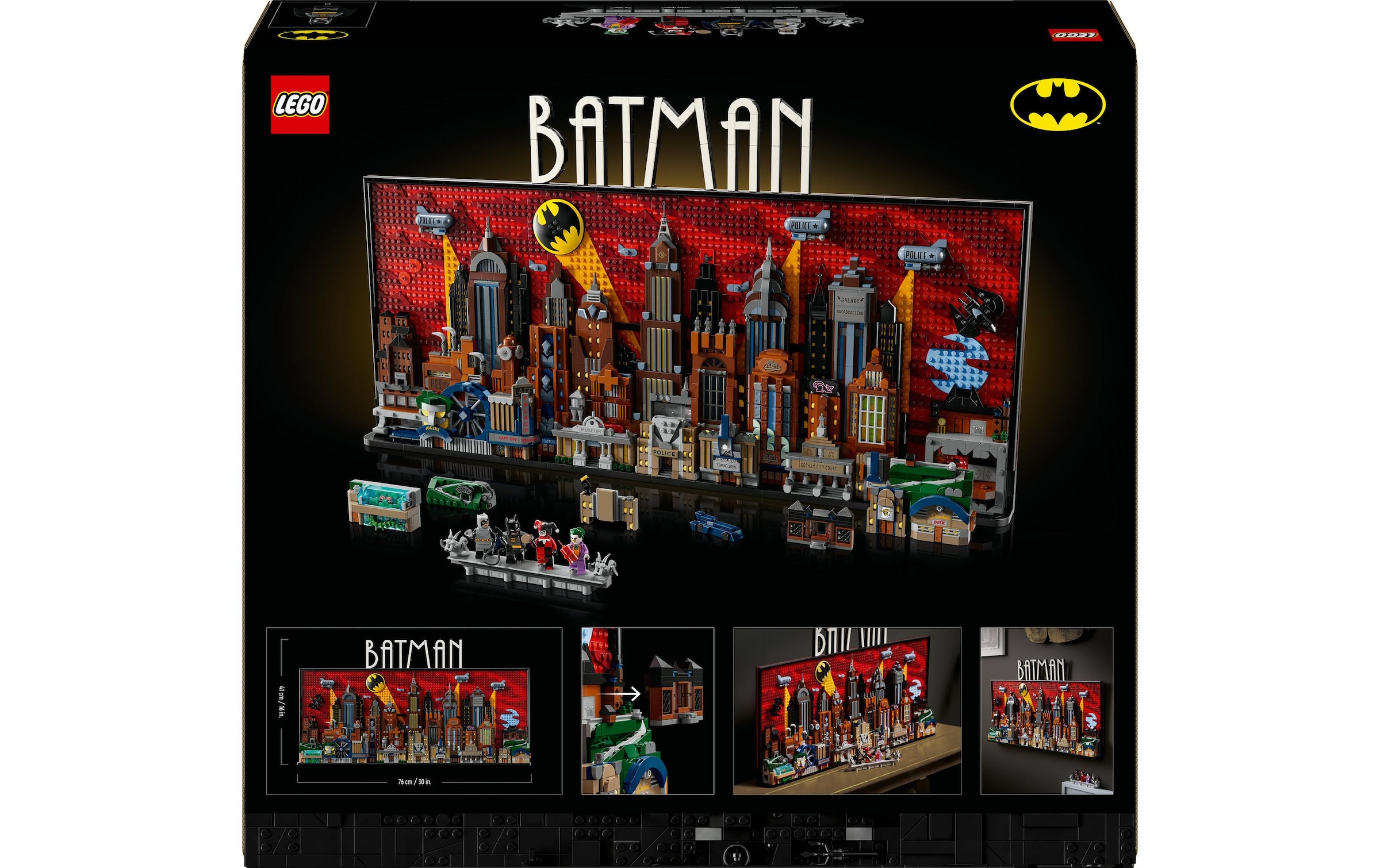 LEGO® Spielbausteine »Art Batman: Die Zeichentrickserie Gotham City 76271«, (4210 St.)