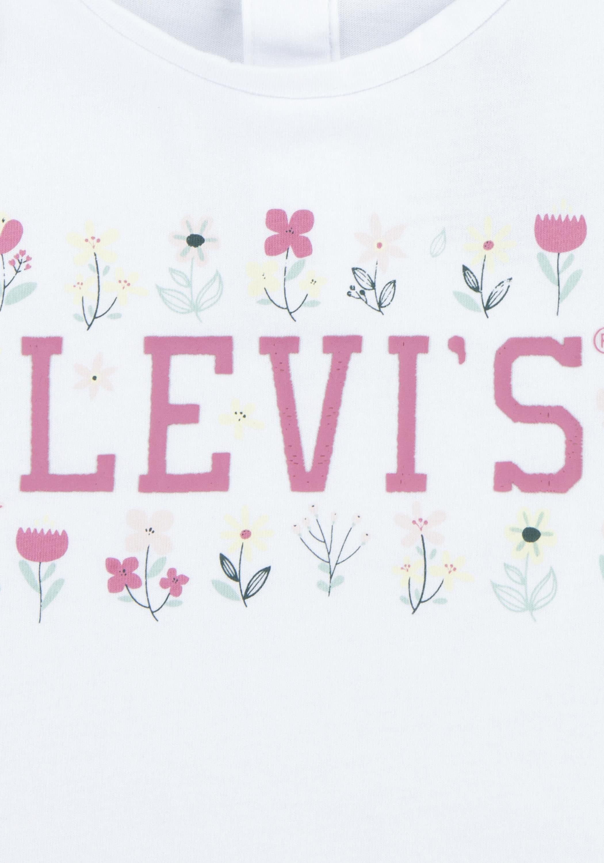 Levi's® Kids Shirt, Hose & Jäckchen »LVG 3PC ZIP HOODIE & WIDE LEG«, for GIRLS