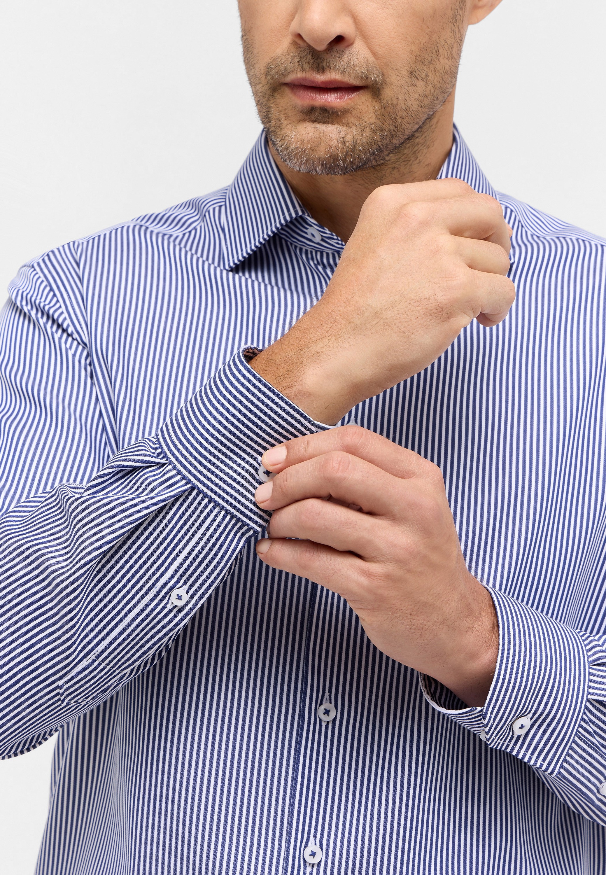 Eterna Langarmhemd »MODERN FIT«, NON IRON (bügelfrei)