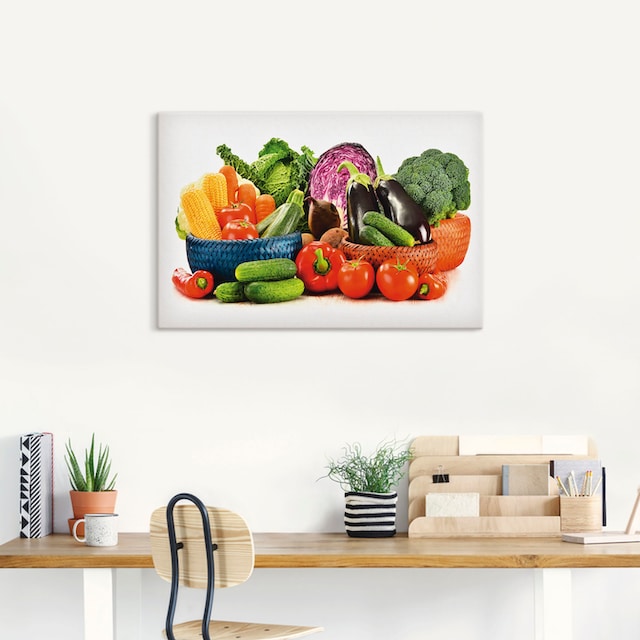 Artland Wandbild »Gemüse Stillleben III«, Lebensmittel, (1 St.), als Alubild,  Leinwandbild, Wandaufkleber oder Poster in versch. Grössen online shoppen |  Jelmoli-Versand