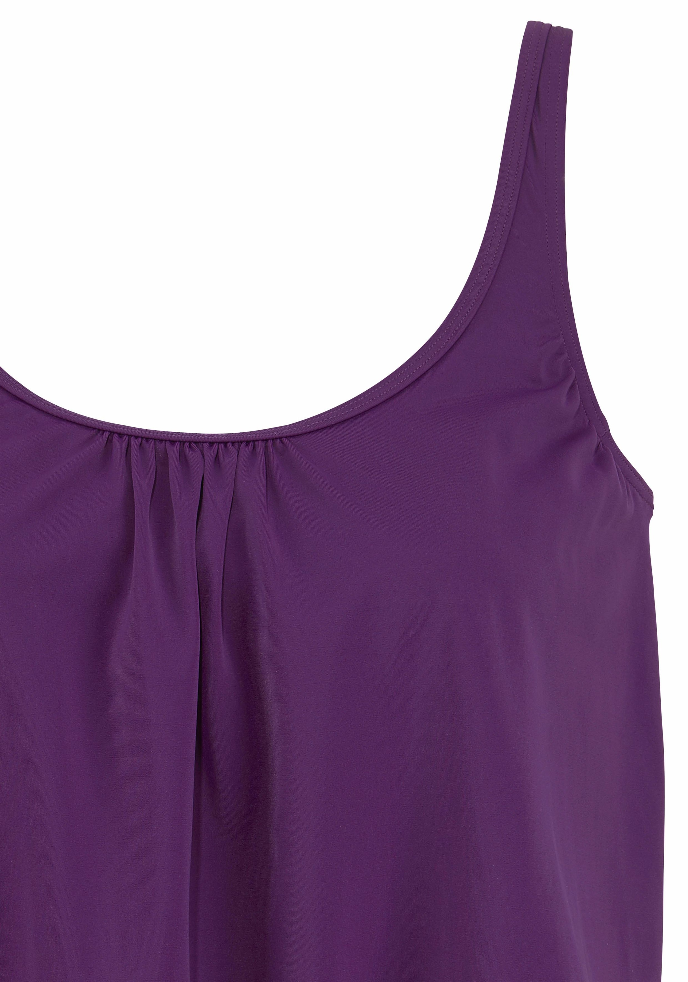 LASCANA Oversize-Tankini, mit Raffung