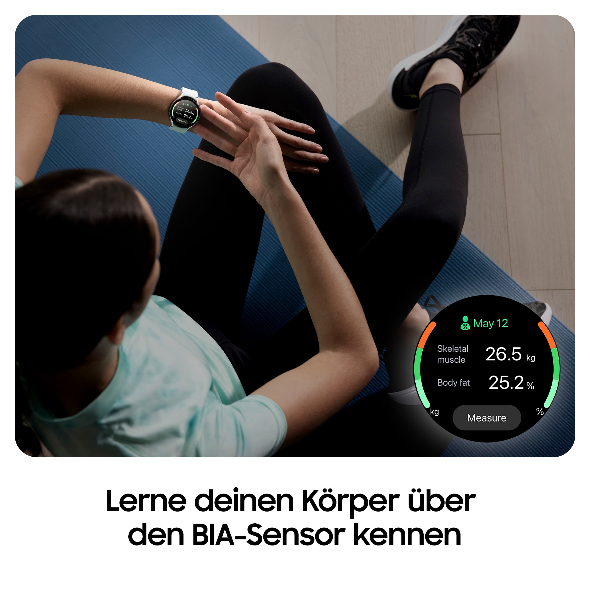Samsung Smartwatch »Galaxy Watch 6«, (3'73 cm / 1'5 Zoll), Wear OS by Samsung, 16 GB