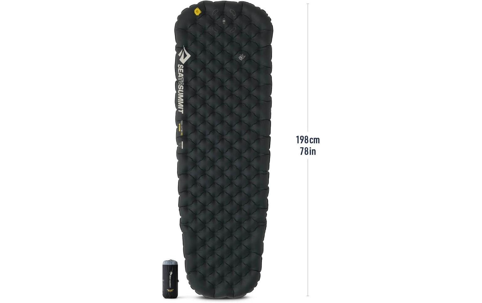 sea to summit Isomatte »Ether Light XR Pro Insulated Air Isomatte Large«, aufblasbar