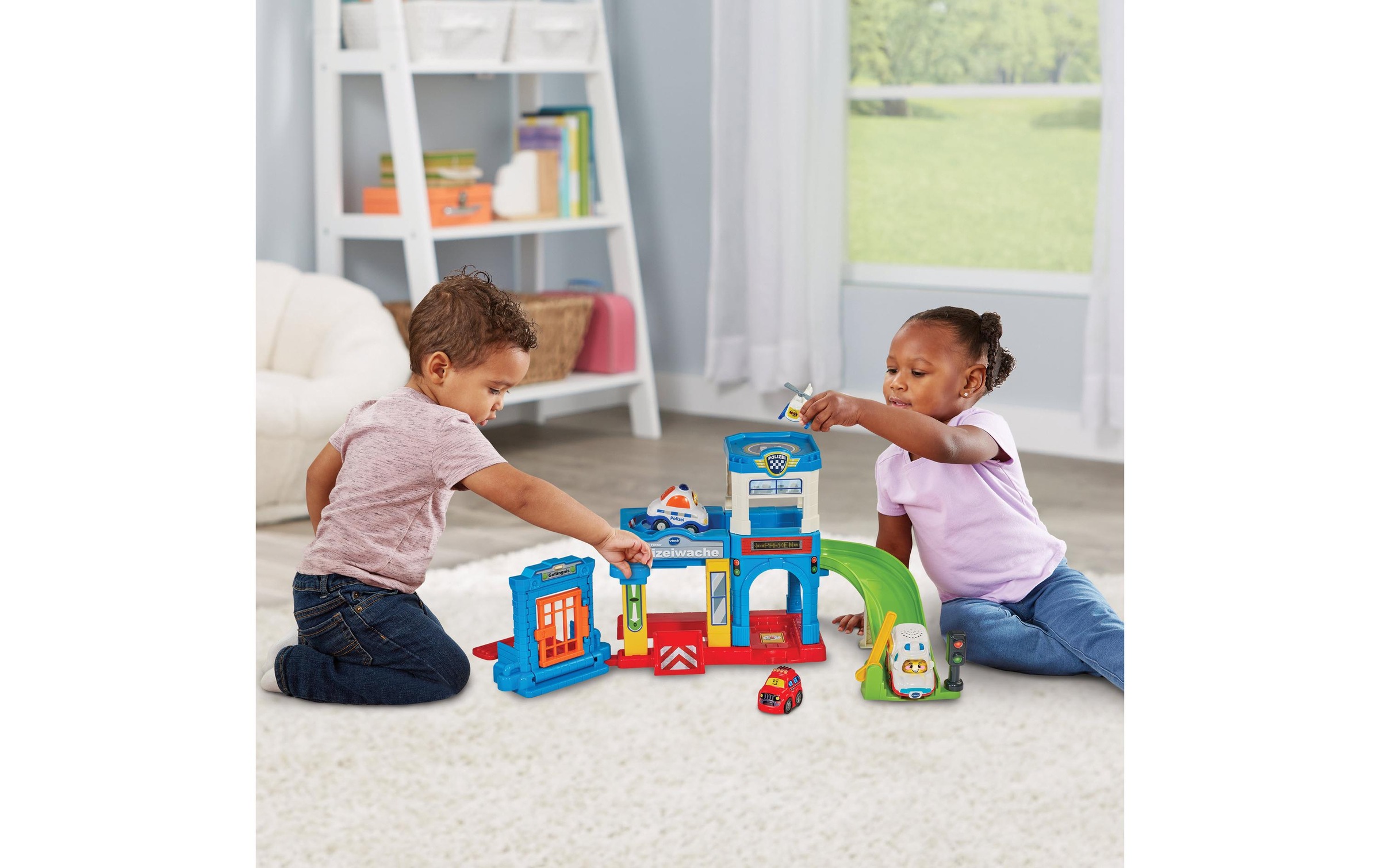Vtech® Spielwelt »Tut Tut Baby Flitzer – Polizeiwache -DE-«