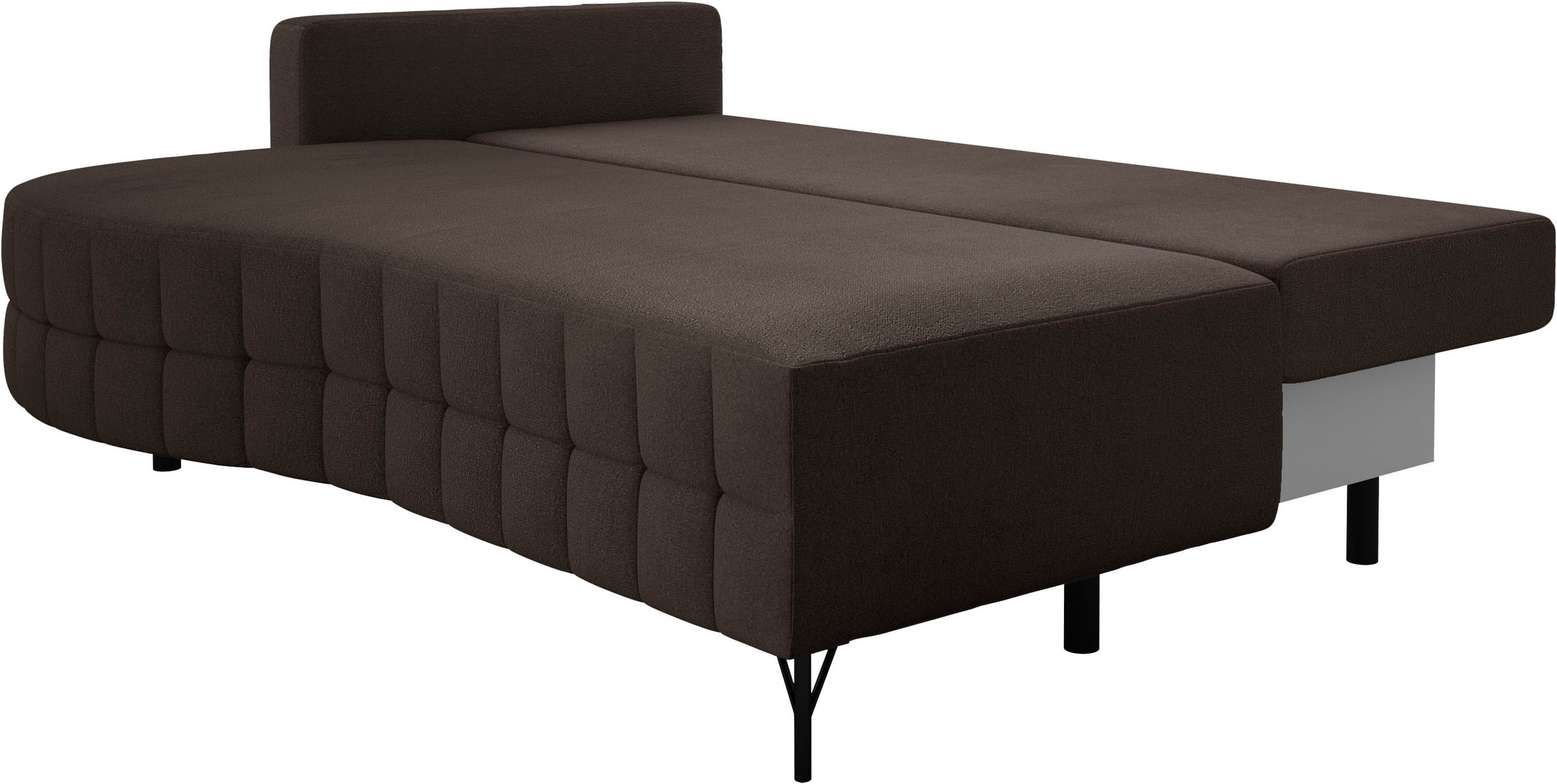 exxpo - sofa fashion Loungesofa »T wiggy Schlafsofa mit Bettfunktion und Bettkasten,«, komfortabler Federkern, super Sitzkomfort, elegante Formensprache