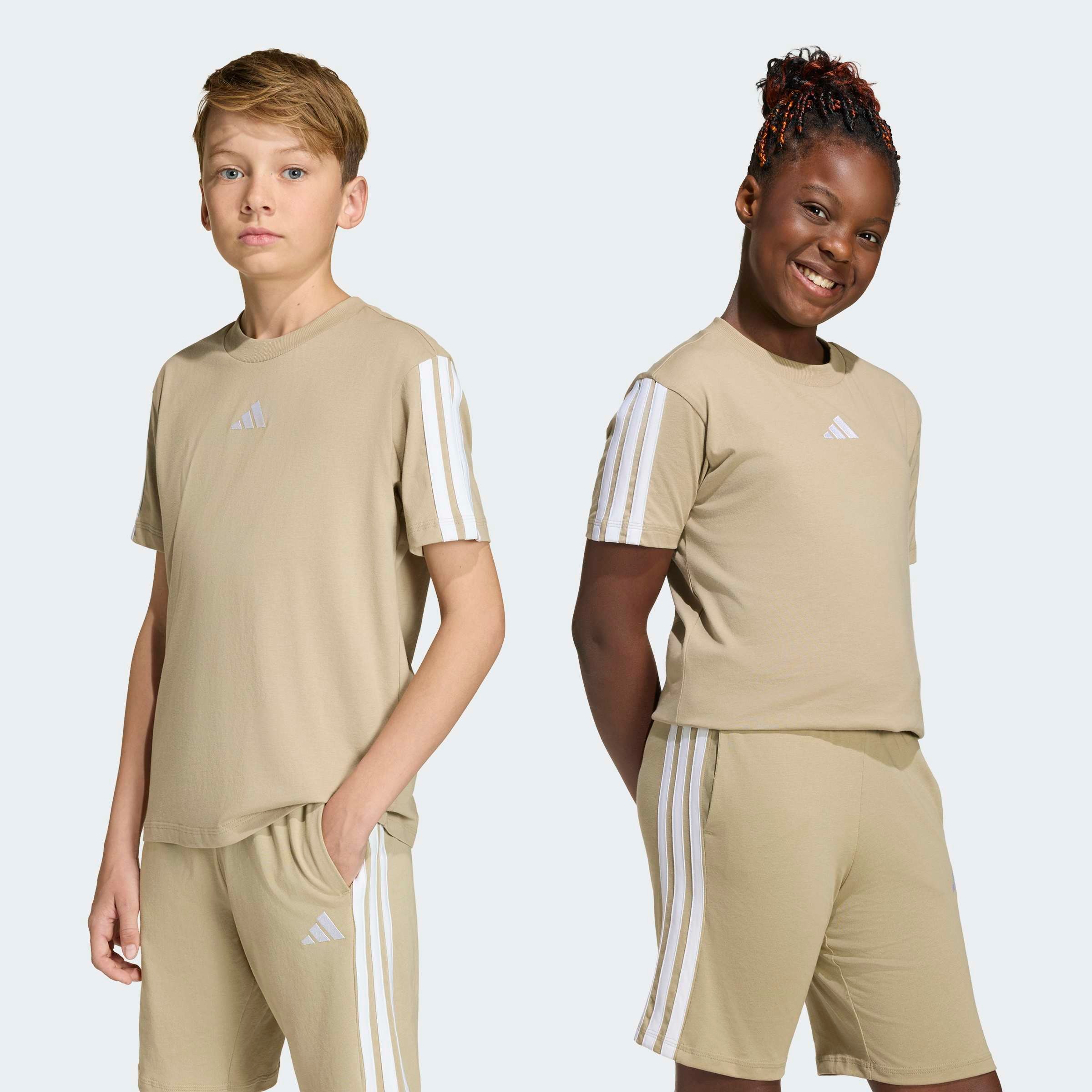 adidas Sportswear T-Shirt "ESSENTIALS KIDS" sportlicher Stil, Rundhalsausschnitt, ohne Verschluss, für Kinder