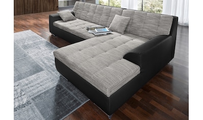 Ecksofa »Treviso viele Bezüge, auch in Cord, Schlafsofa, B/T/H: 267/80/83 cm«