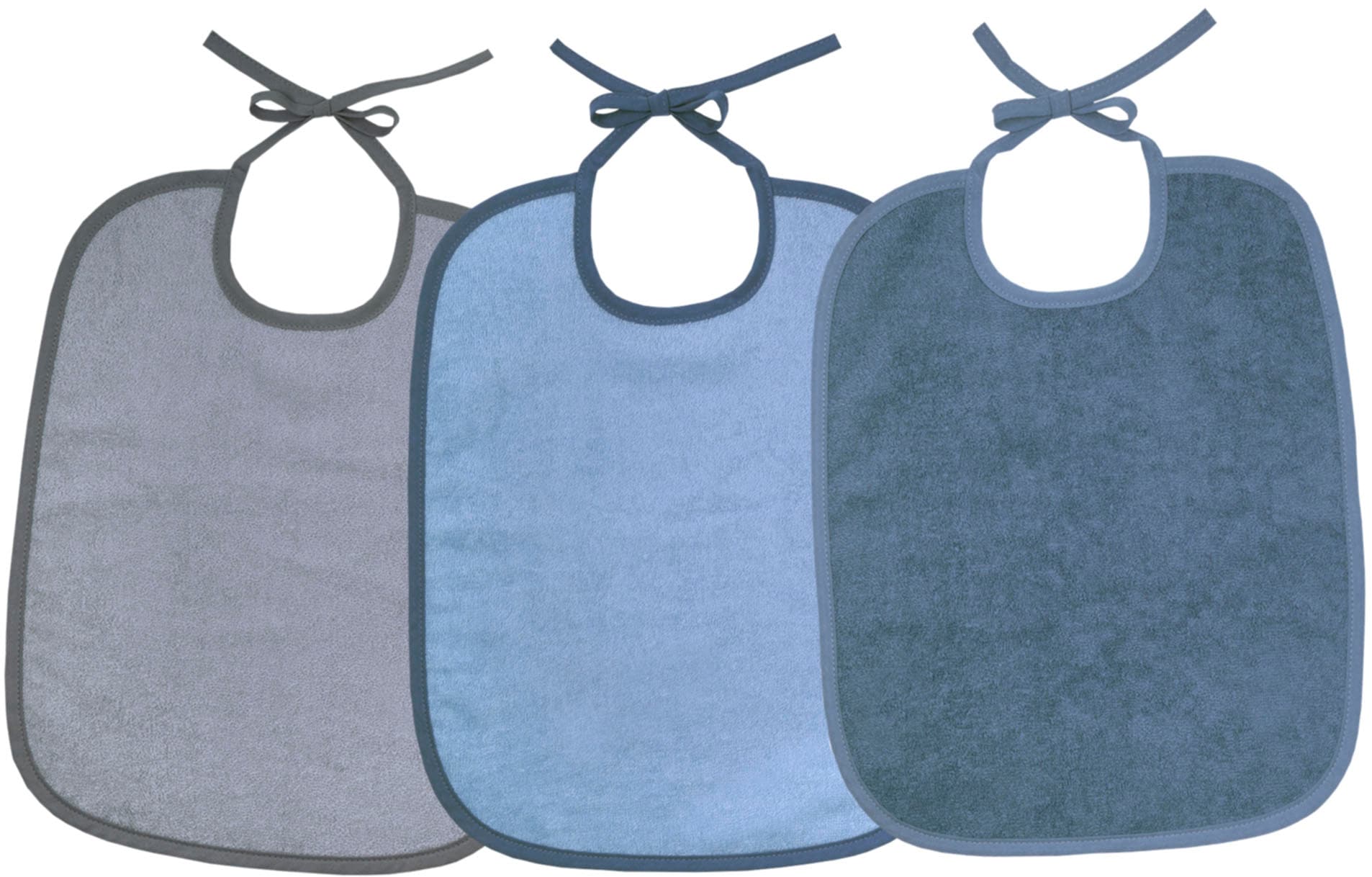 Wörner Lätzchen »Bindelätzchen 3er Pack 32x40 cm« 3 Stk. tlg. maschinenwaschbar, trocknergeeignet