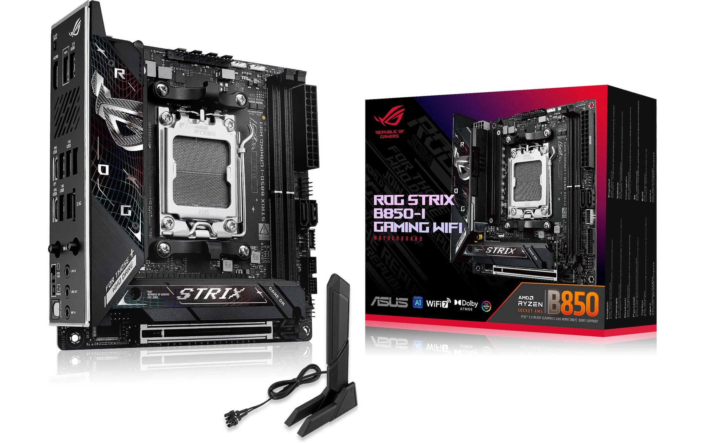 Asus Mainboard »ROG STRIX B850-I GAMING WIFI«