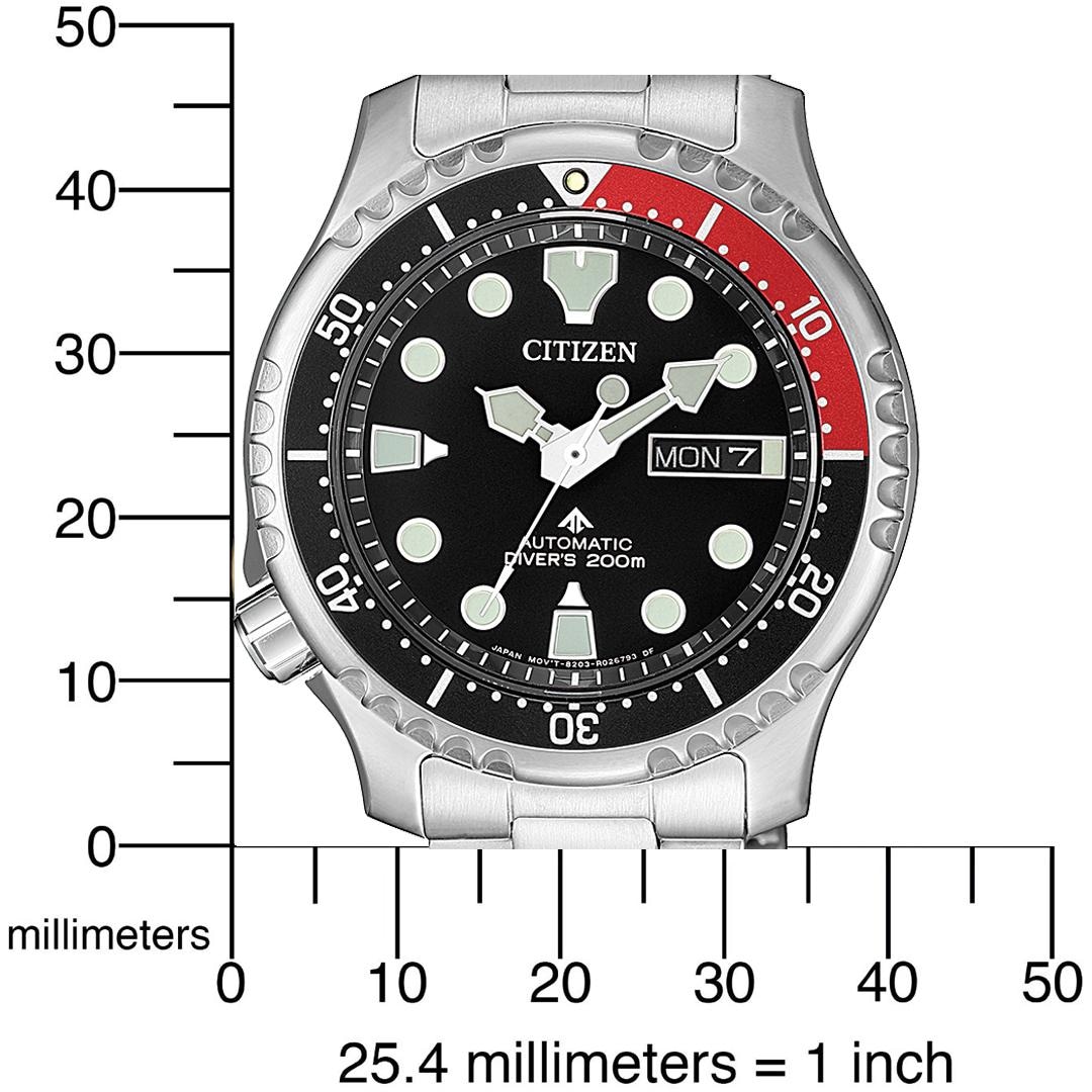 Citizen Taucheruhr »Promaster Marine Automatic Diver, NY0085-86EE«, Armbanduhr, Herrenuhr, Automatik