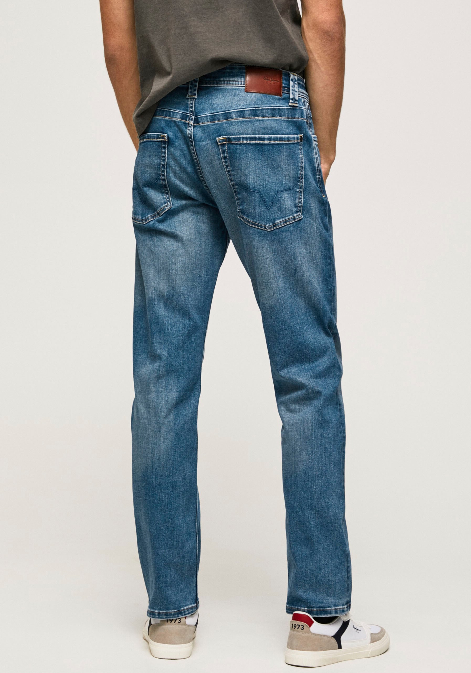 Pepe Jeans Straight-Jeans »KINGSTON in | 5-Pocket-Form ZIP«, Jelmoli-Versand online kaufen