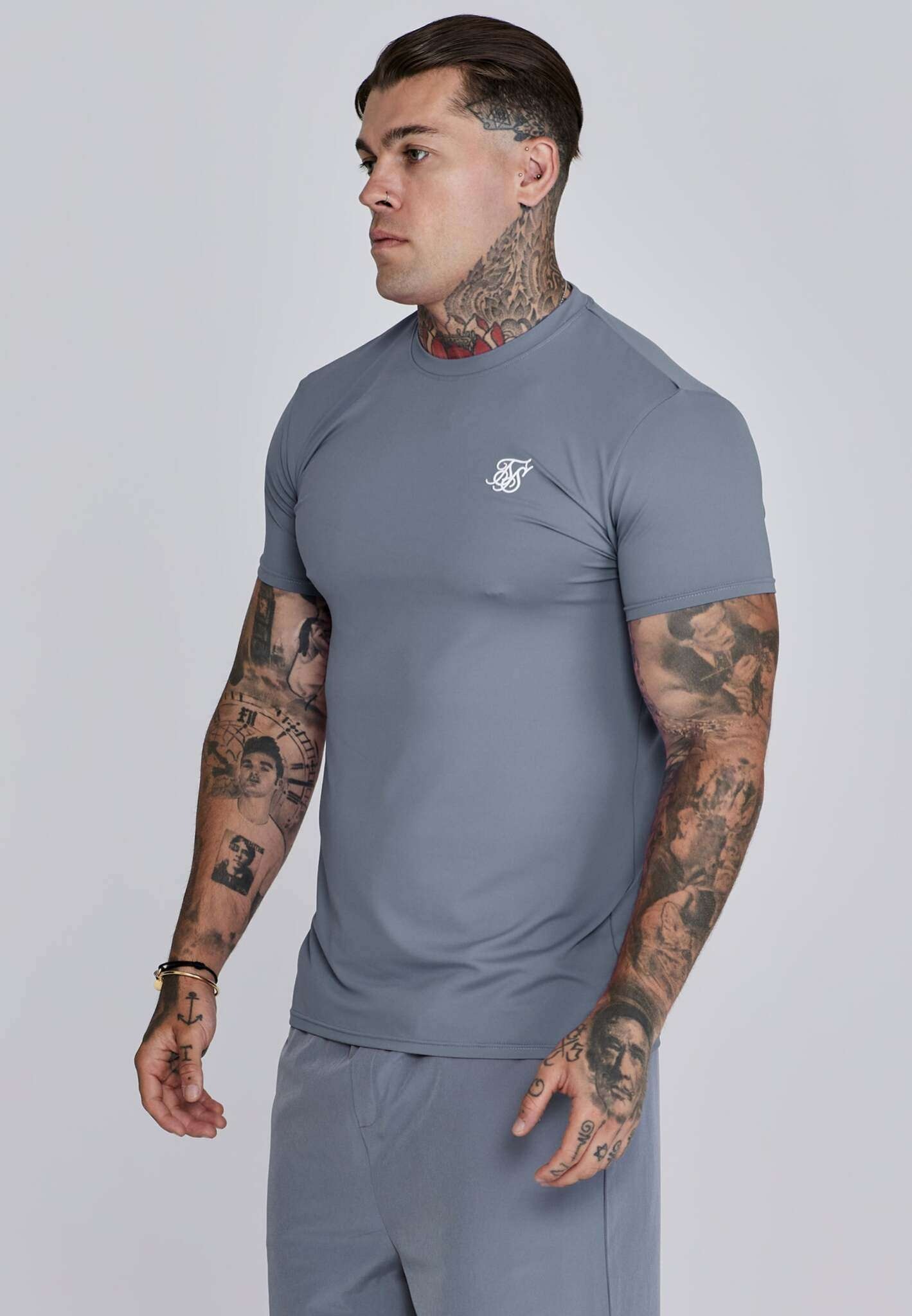 Siksilk T-Shirt »Siksilk T-Shirt Muscle Fit T-Shirt«