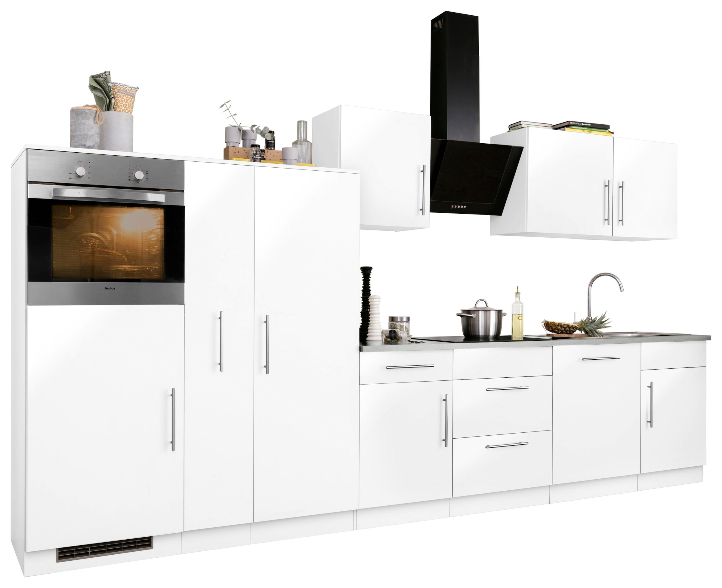 Küchenzeile ohne Jelmoli-Online 360 im Küchen cm wiho ordern E-Geräte, Breite Shop »Cali«, ❤