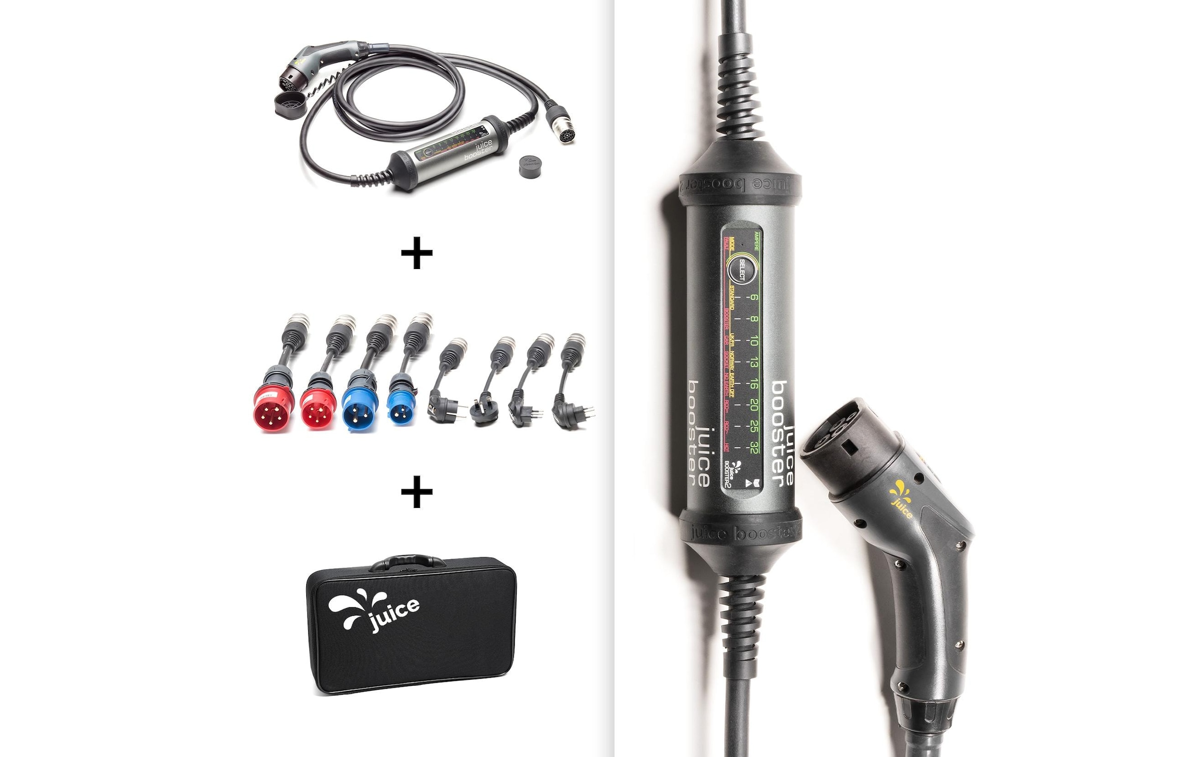 Elektroauto-Ladestation »Juice Technology JUICE BOOSTER 2 Europe Traveller Set«