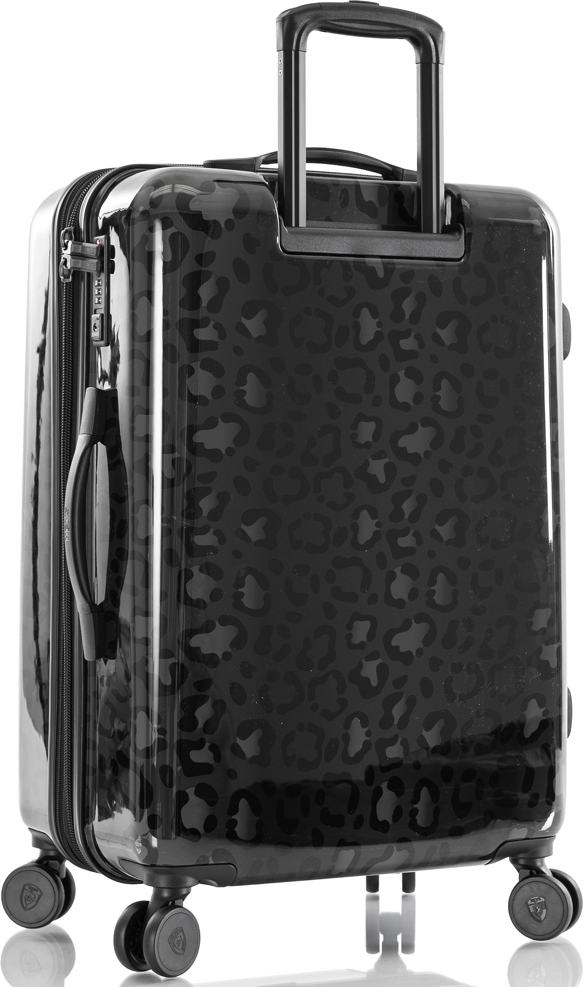 Heys Hartschalen-Trolley »Leopard, 66 cm«, 4 Rollen, Heys x Joachim Llambi Hartschalen-Koffer Volumenerweiterung