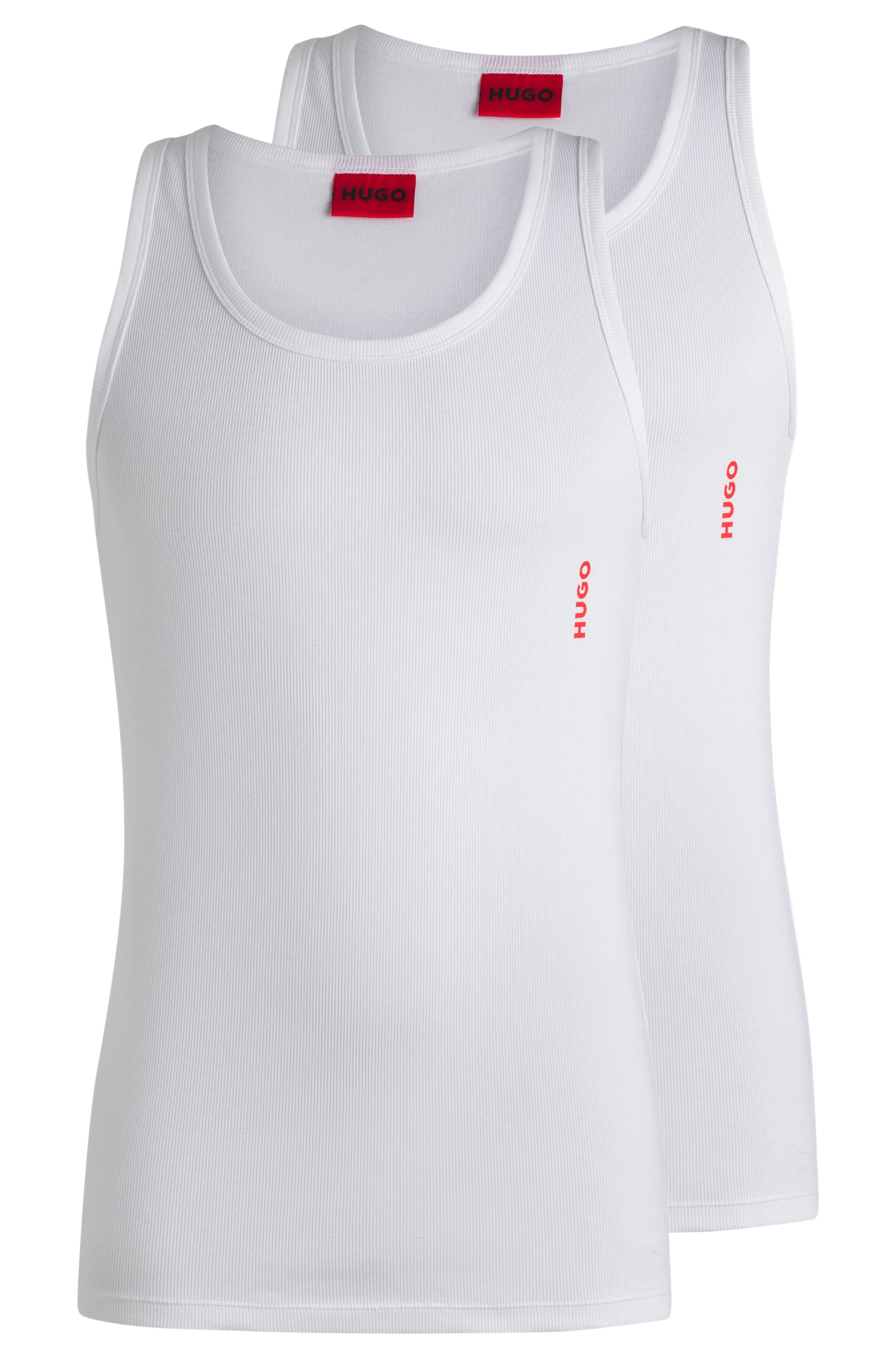 HUGO Underwear Tanktop »Twin Pack« Packung, 2 Stk. mit Markenlabel in Kontrastfarbe