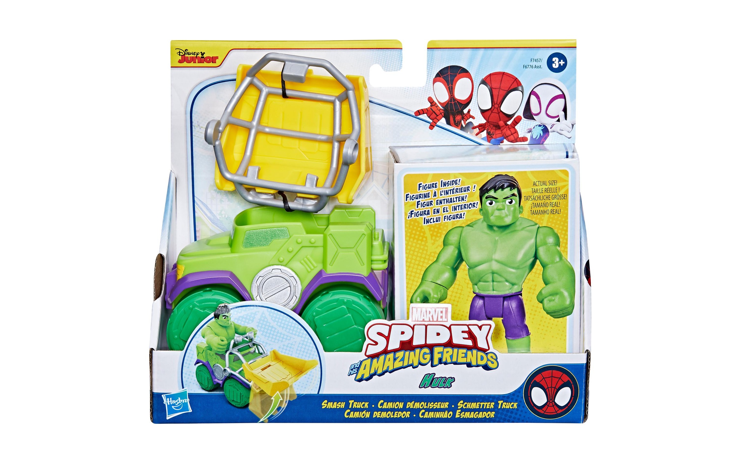 Hasbro Spielfigur »Spidey and His Amazing Friends Hulk Smash Truck«