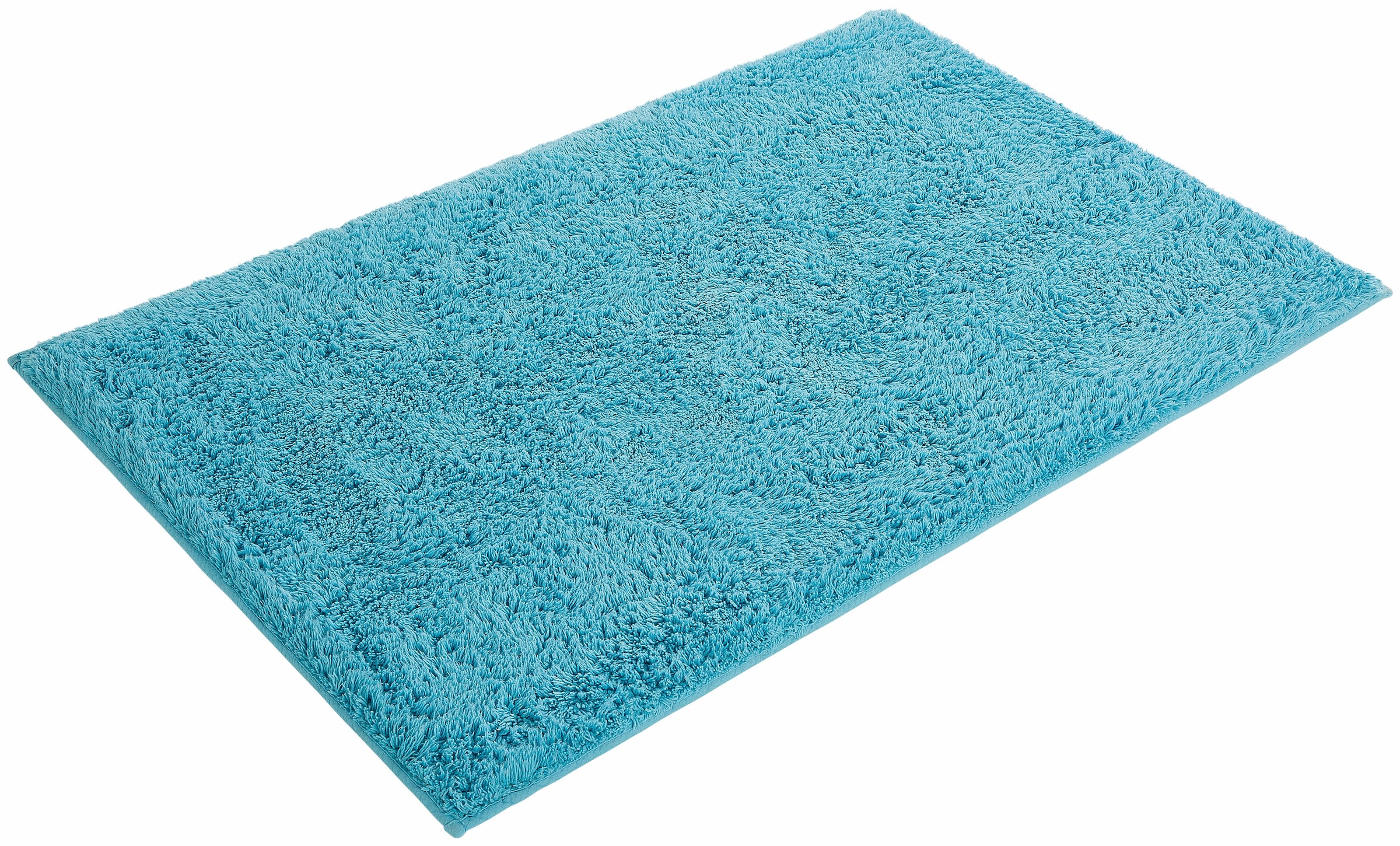 my home Badematte »Maren, Badvorleger, Badezimmer Teppich«, rutschhemmend beschichtet, fussbodenheizungsgeeignet, Bio-Baumwolle, Badteppich, Badematten auch als 3 teiliges Set