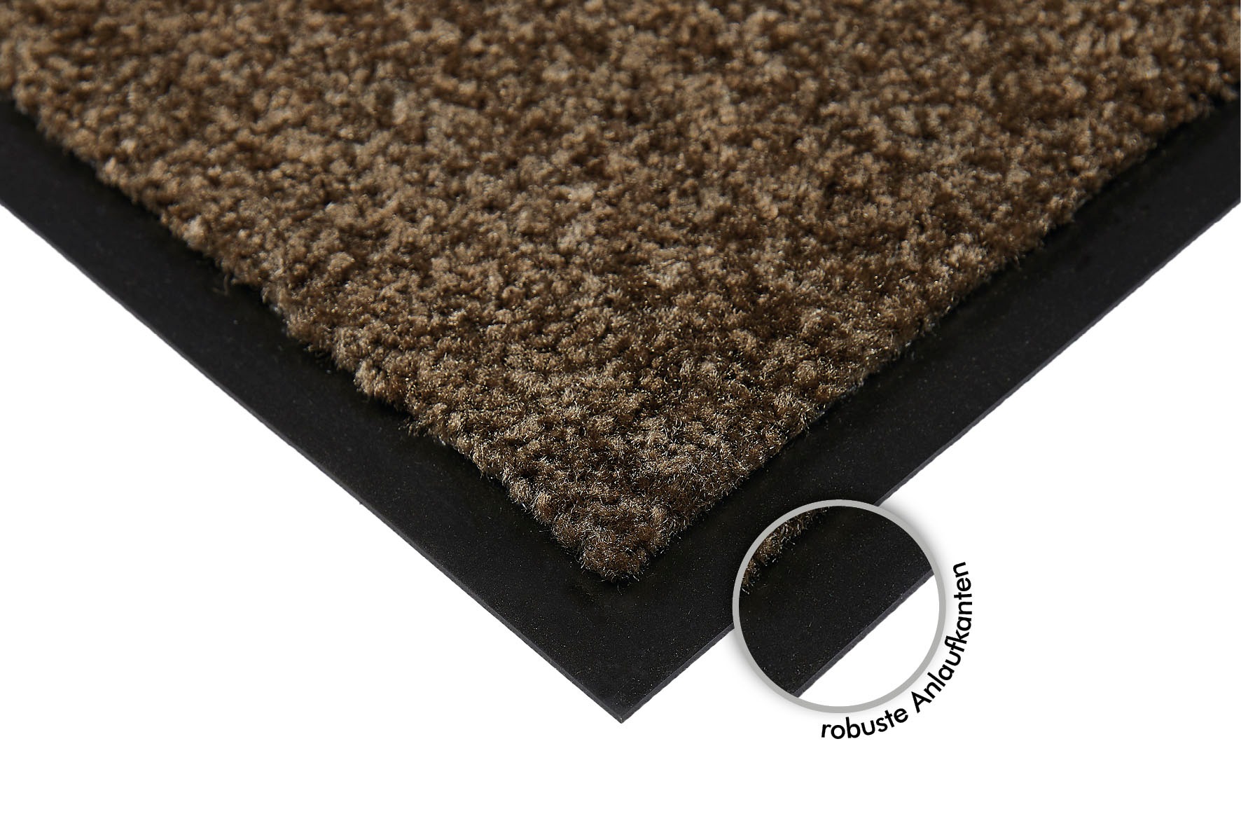 Andiamo Fussmatte »Super Wash & Clean, Made in Belgium«, rechteckig, 7 mm Höhe, Schmutzfangmatte, Uni Farben, rutschhemmend, waschbar