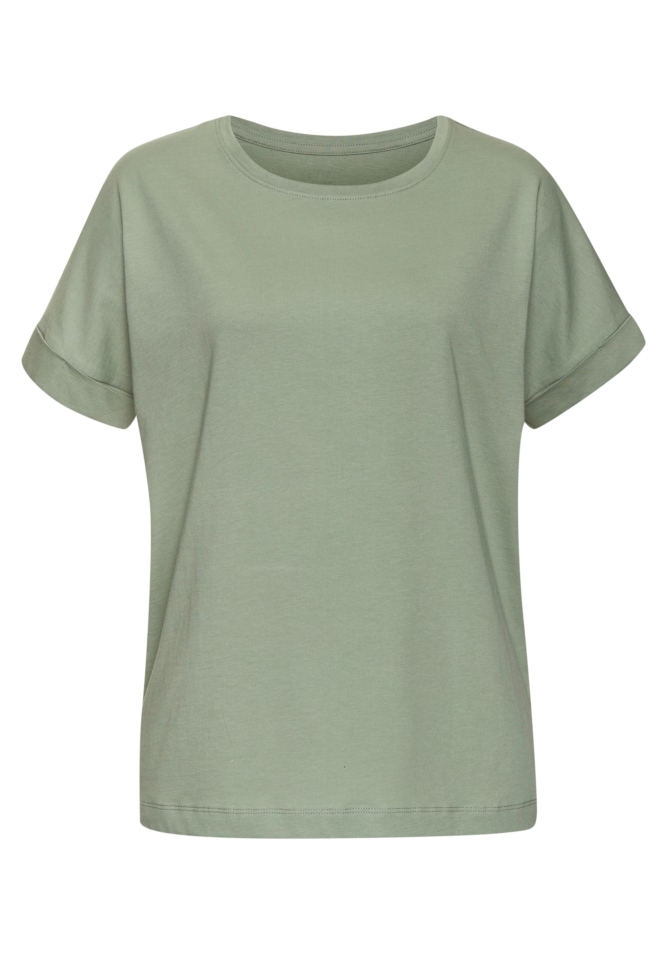 Copenhagen Studios T-Shirt »mit dezentem Logoprint hinten«, aus softer Jersey-Qualität mit Bio-Baumwolle