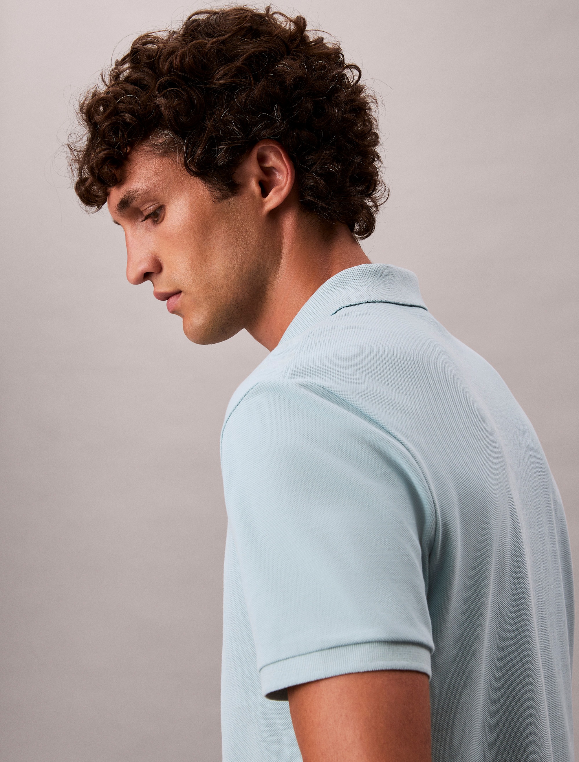 Calvin Klein Jeans Poloshirt »SS CASUAL PIQUE CLASSIC POLO«, Mit Rundhalsausschnitt
