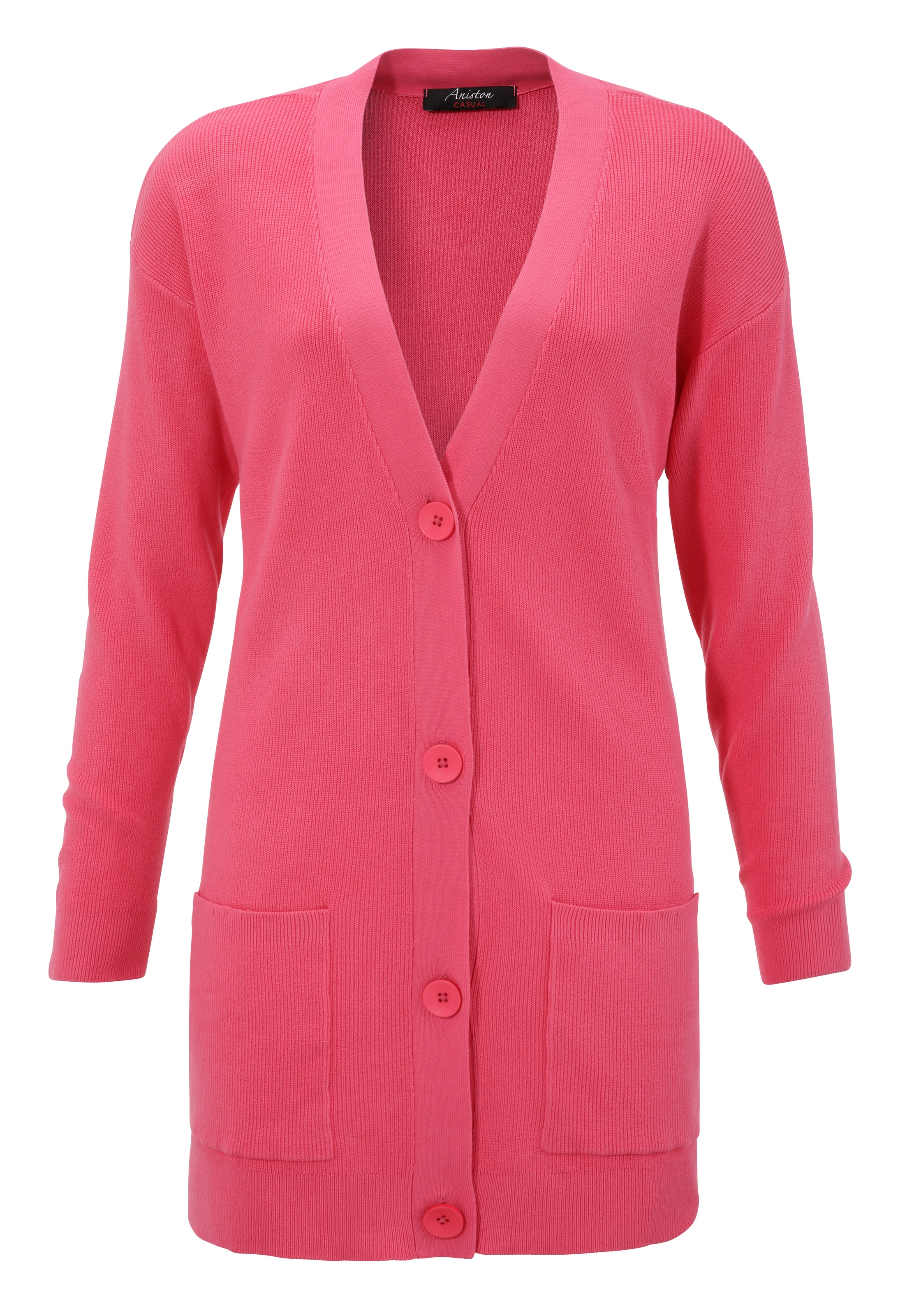 Aniston CASUAL Strickjacke, in Longform