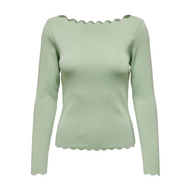 ONLY Strickpullover »ONLSANDY LS DETAIL BOATNECK CC KNT« online kaufen bei  Jelmoli-Versand Schweiz