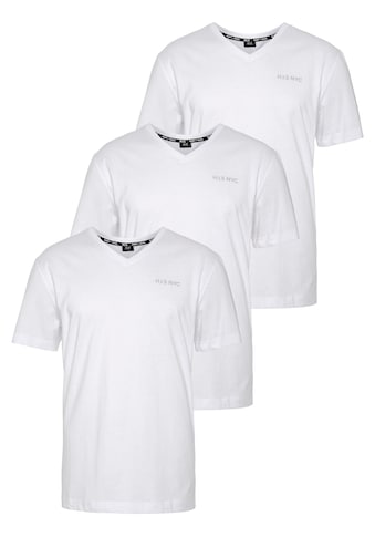V-Shirt, (3-er Pack)