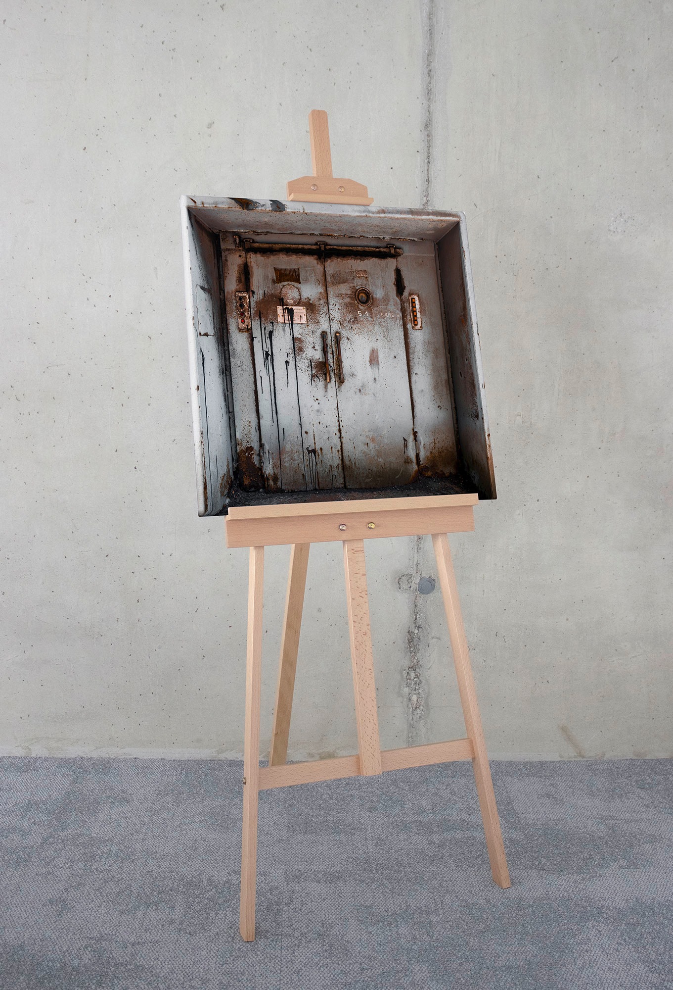 Komar Leinwandbild »Doorface - Grösse 60 x 60 cm«, Baum-Blätter-Natur-Berge-Blumen-Foto-Jahreszeiten-Landschaft-Meer-Strand-Palmen, (Packung, 1 St.), Keilrahmenbild mi Echtholzrahmen