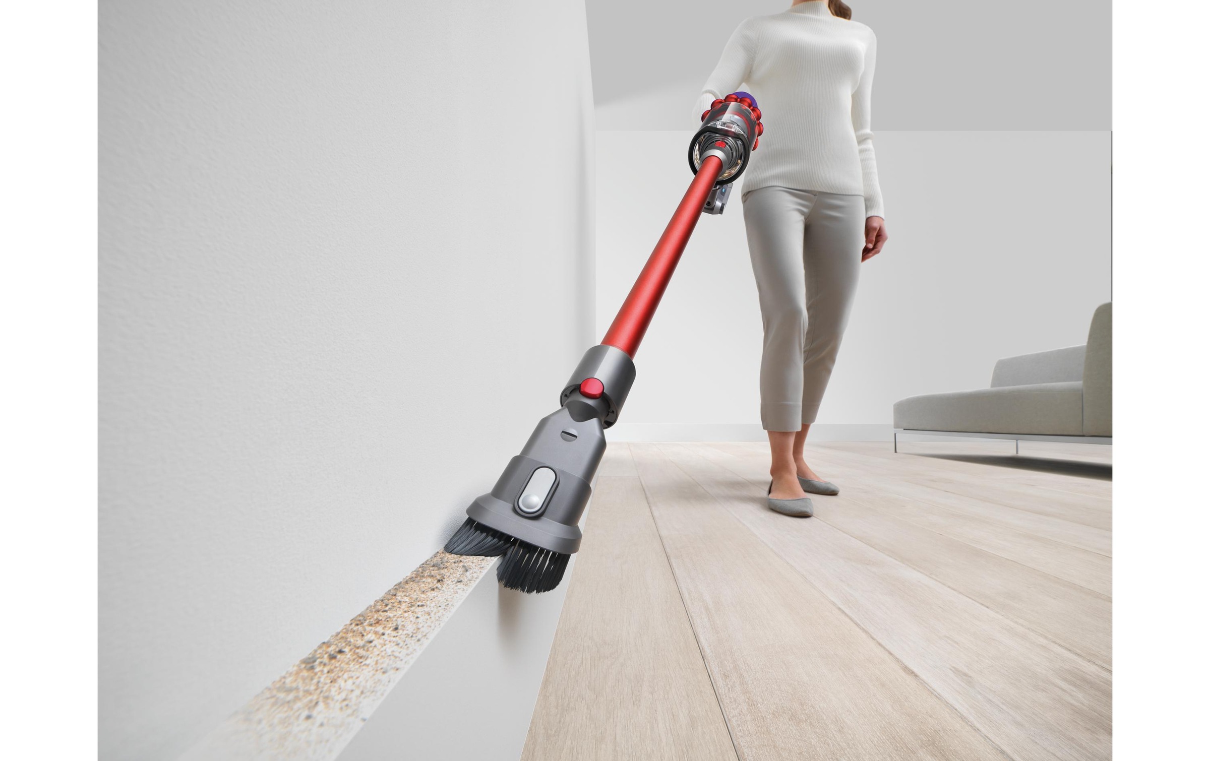 DYSON Akku-Hand-und Stielstaubsauger »V10™ Origin (Rot)«