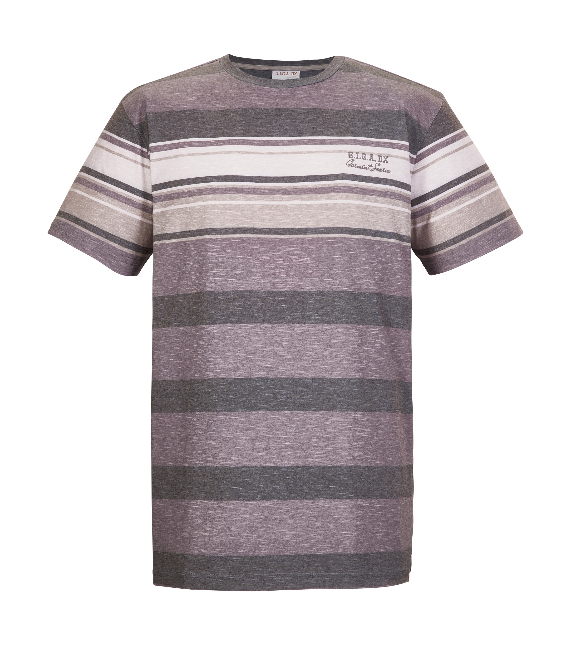 G.I.G.A. DX by killtec T-Shirt »GS 86 MN TSHRT« leichtes, weiches Material, gestreifte Melange-Optik