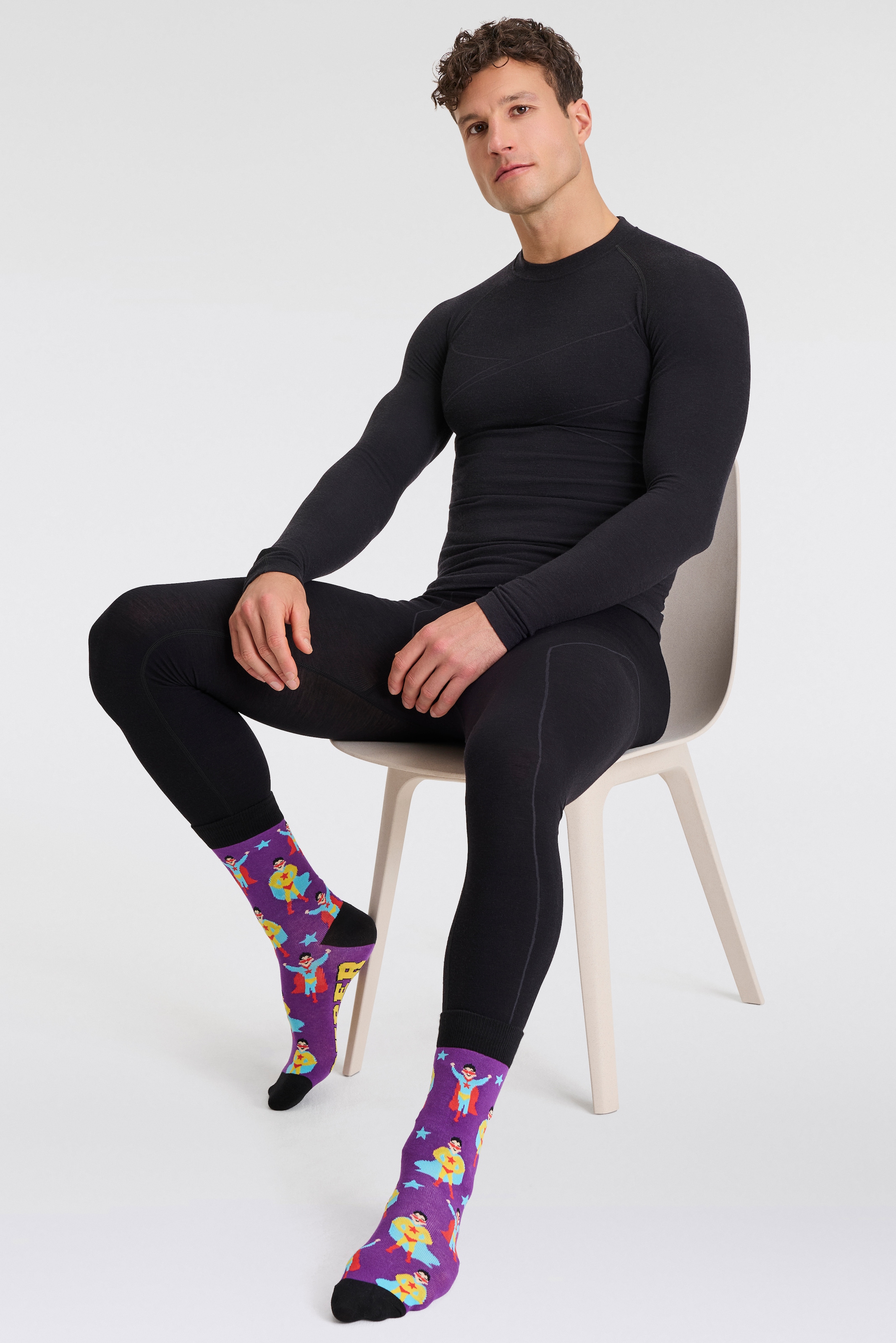 Apollo Socken »Geschenkbox Super-Dad oder Best Dad«, (3er Pack), verschiedenfarbige Designs, perfekt zum Vatertag oder Geburtstag
