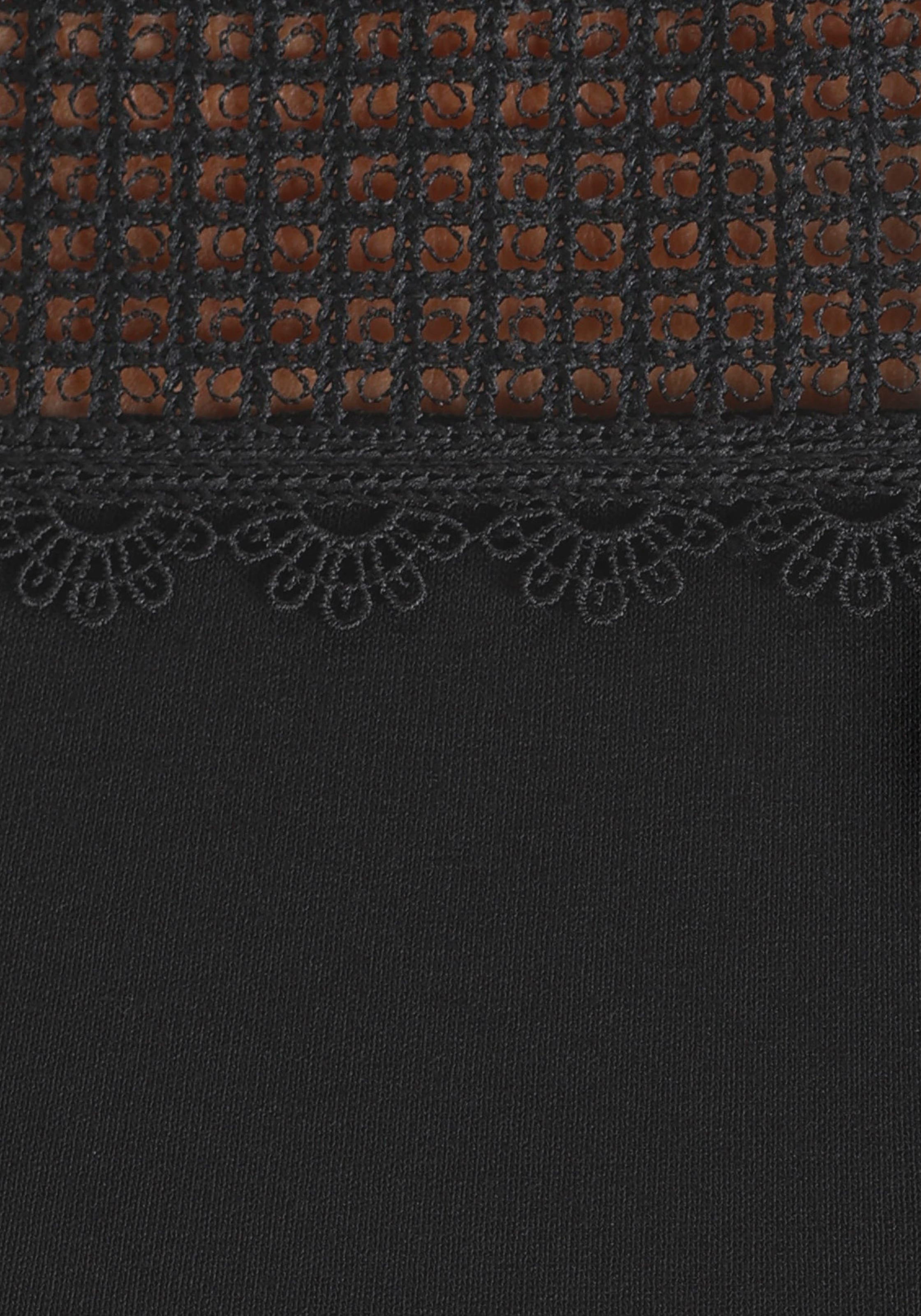 Melrose Netzshirt, mit online Crochet-Einsatz Jelmoli-Versand | bestellen