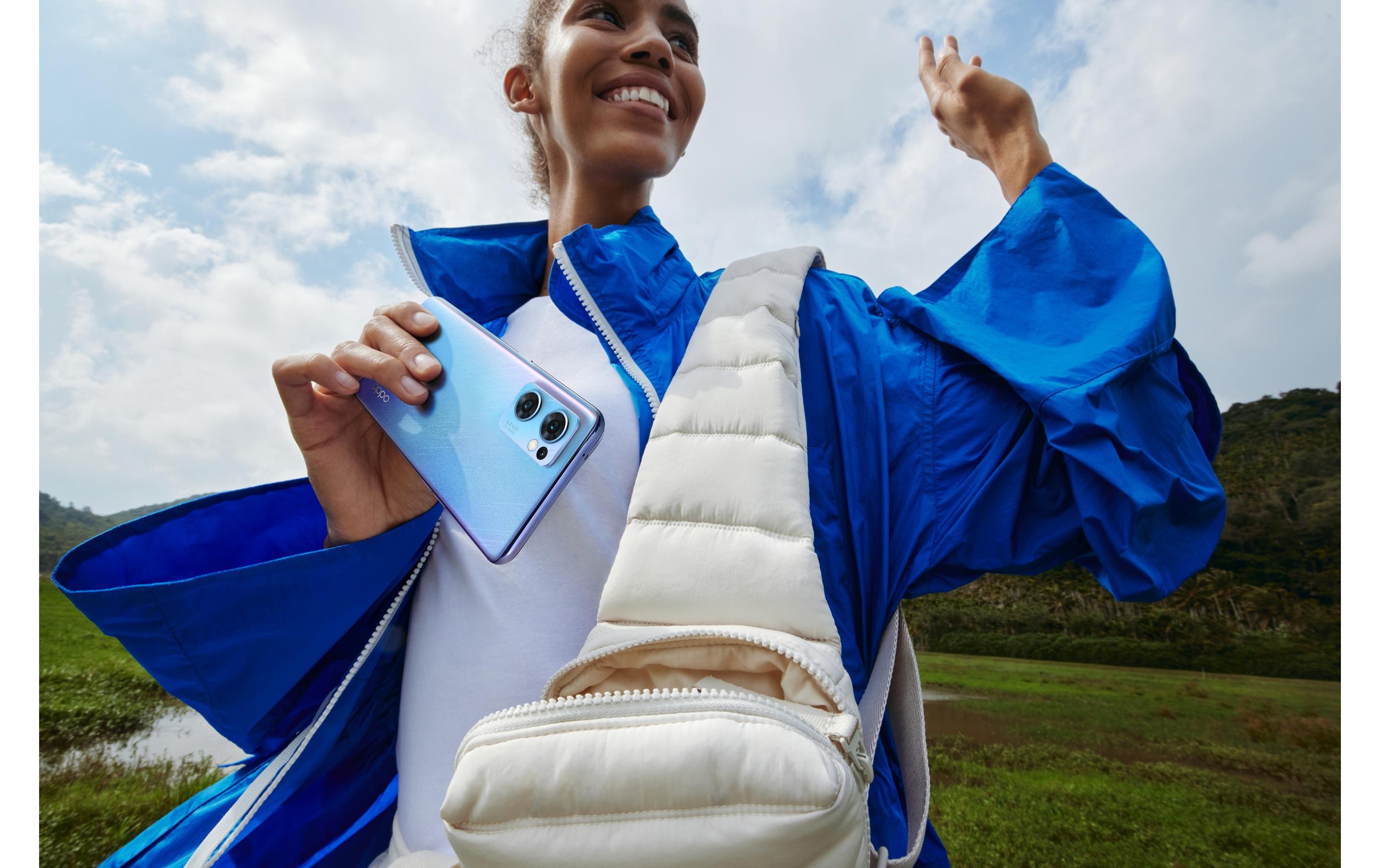 Oppo Smartphone »X5 Lite 256 GB Hellblau«, Lite Blue
