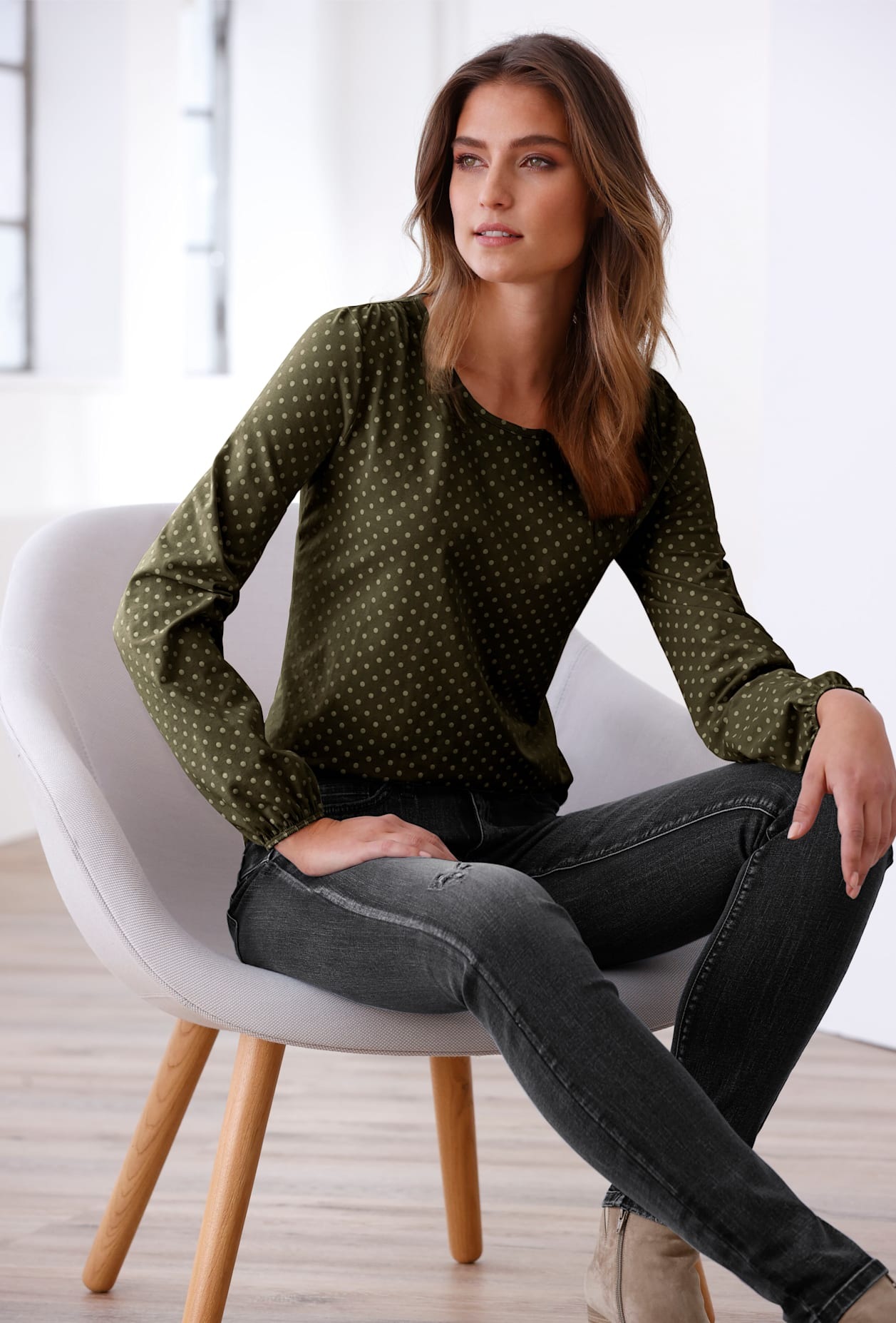 heine Rundhalsshirt »Shirt« 1 Stk.