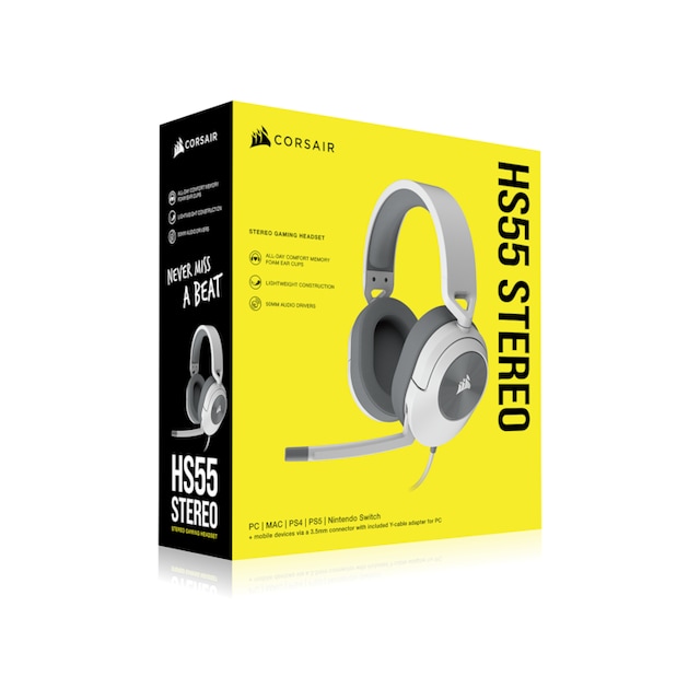 ➥ Jelmoli-Versand | gleich Stereo Carbon« Corsair Gaming-Headset kaufen »HS55