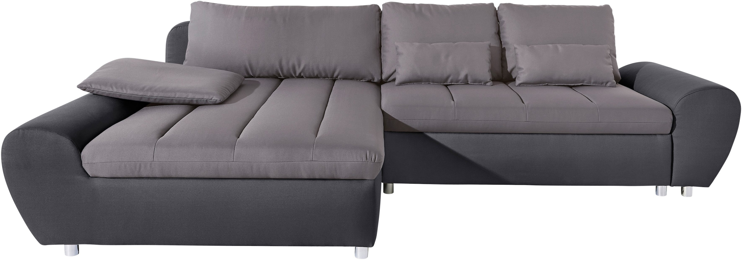 sit&more Ecksofa »Bandos L-Form«, in 2 unterschiedlichen Grössen, wahlweise mit Bettfunktion