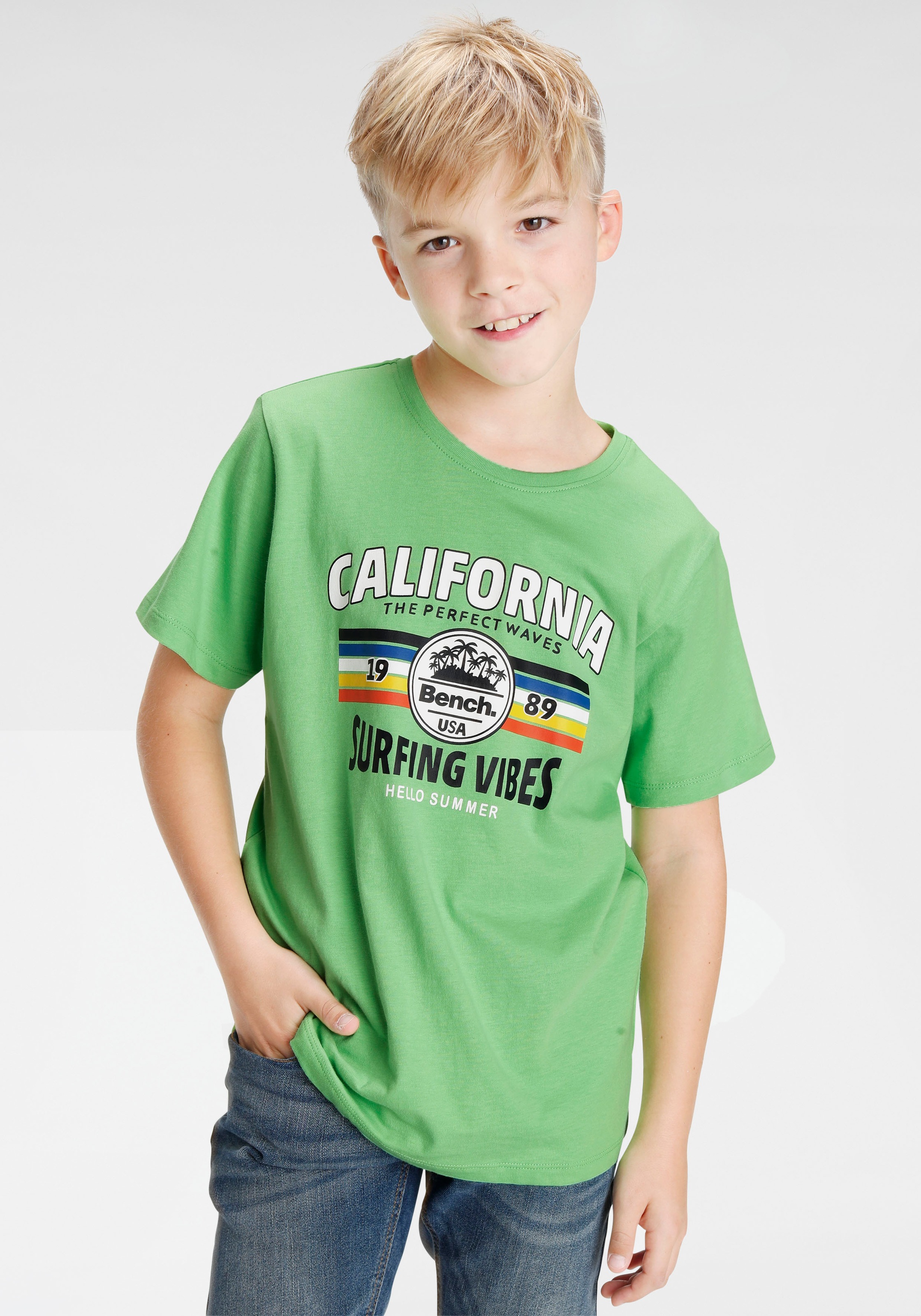 ✵ Bench. T-Shirt »Surfing Vibes« günstig bestellen | Jelmoli-Versand