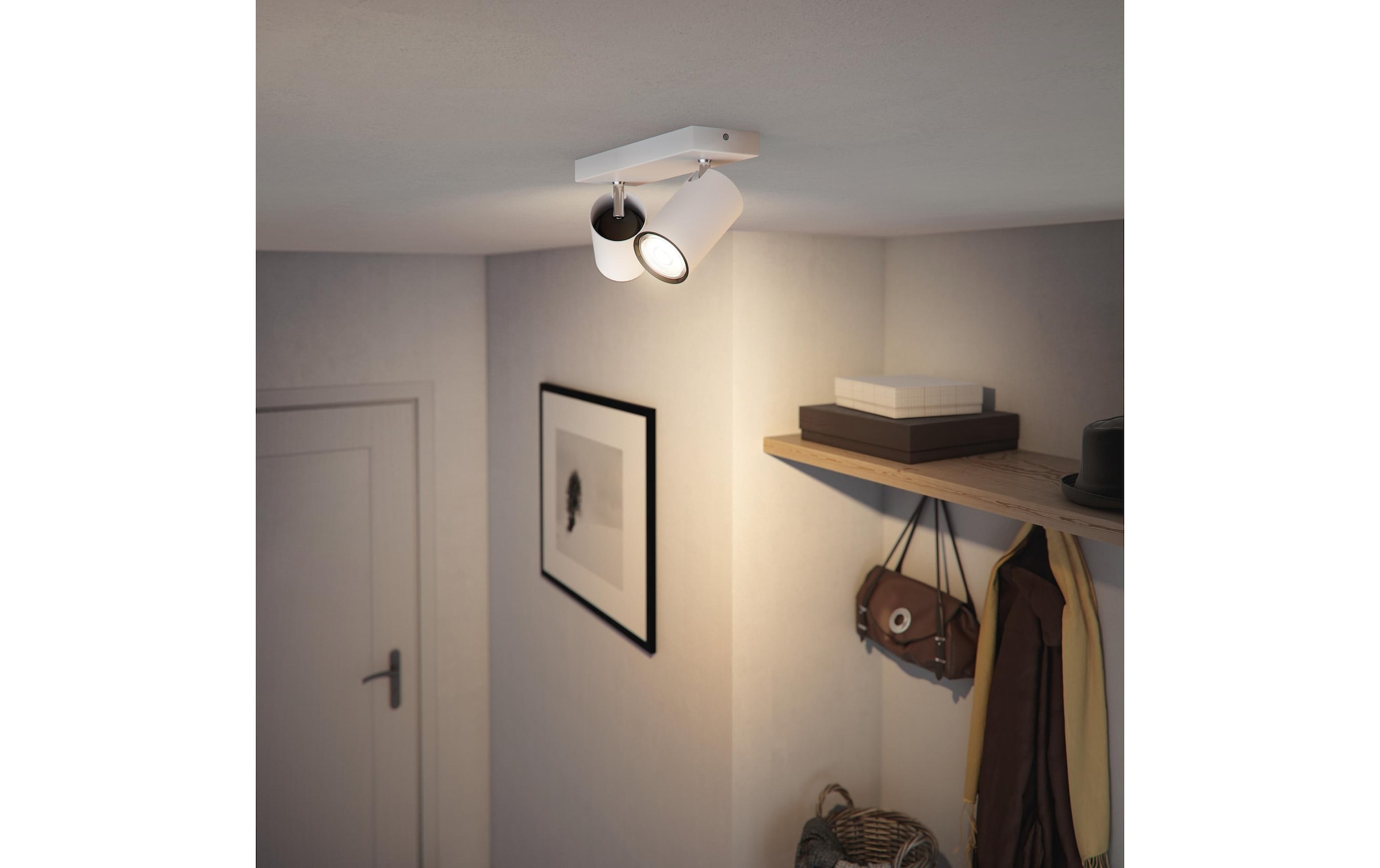 Philips Deckenspot »MyLiving Kosipo,«, 2 flammig, Leuchtmittel GU10 | LED wechselbar